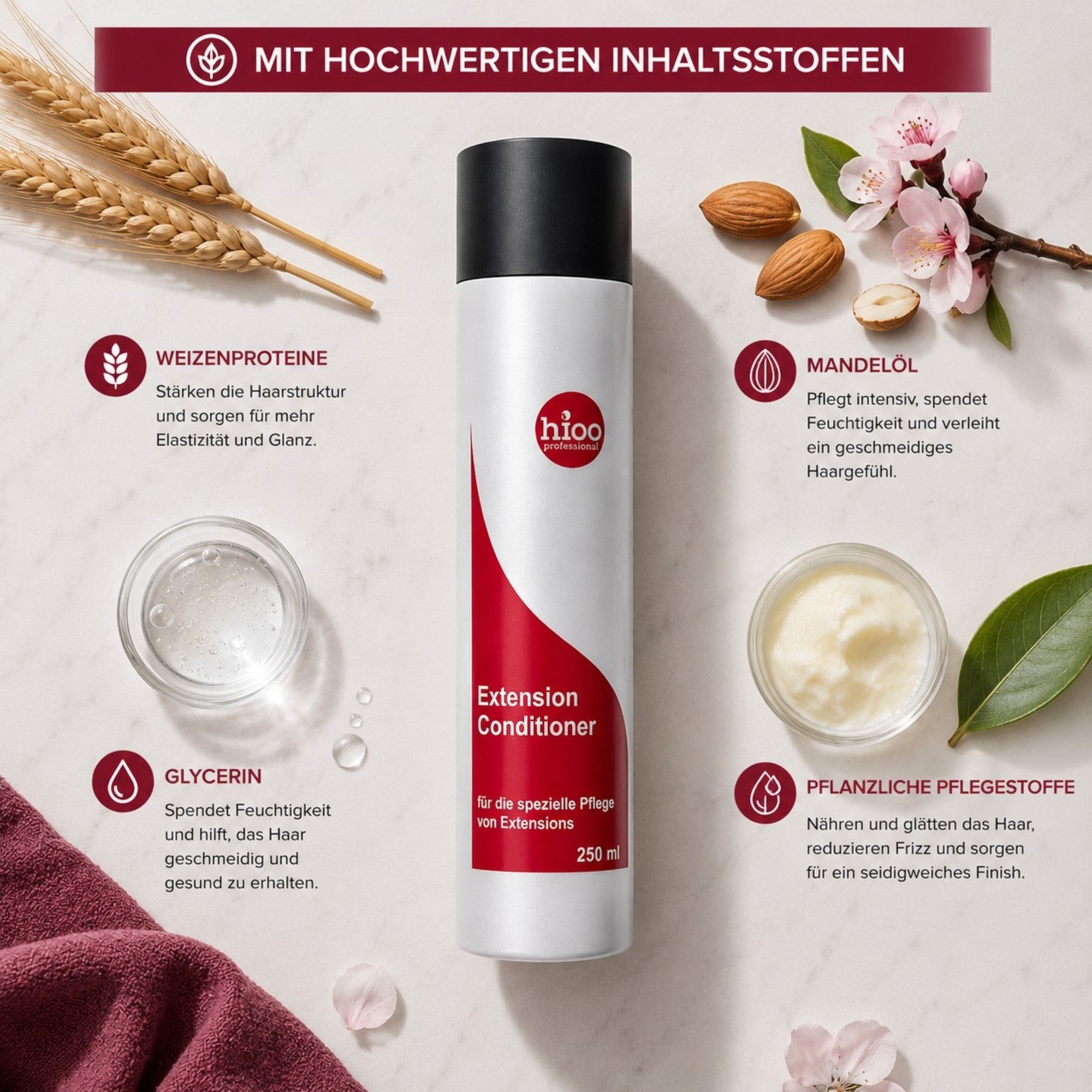 hioo Extensions Conditioner 250ml