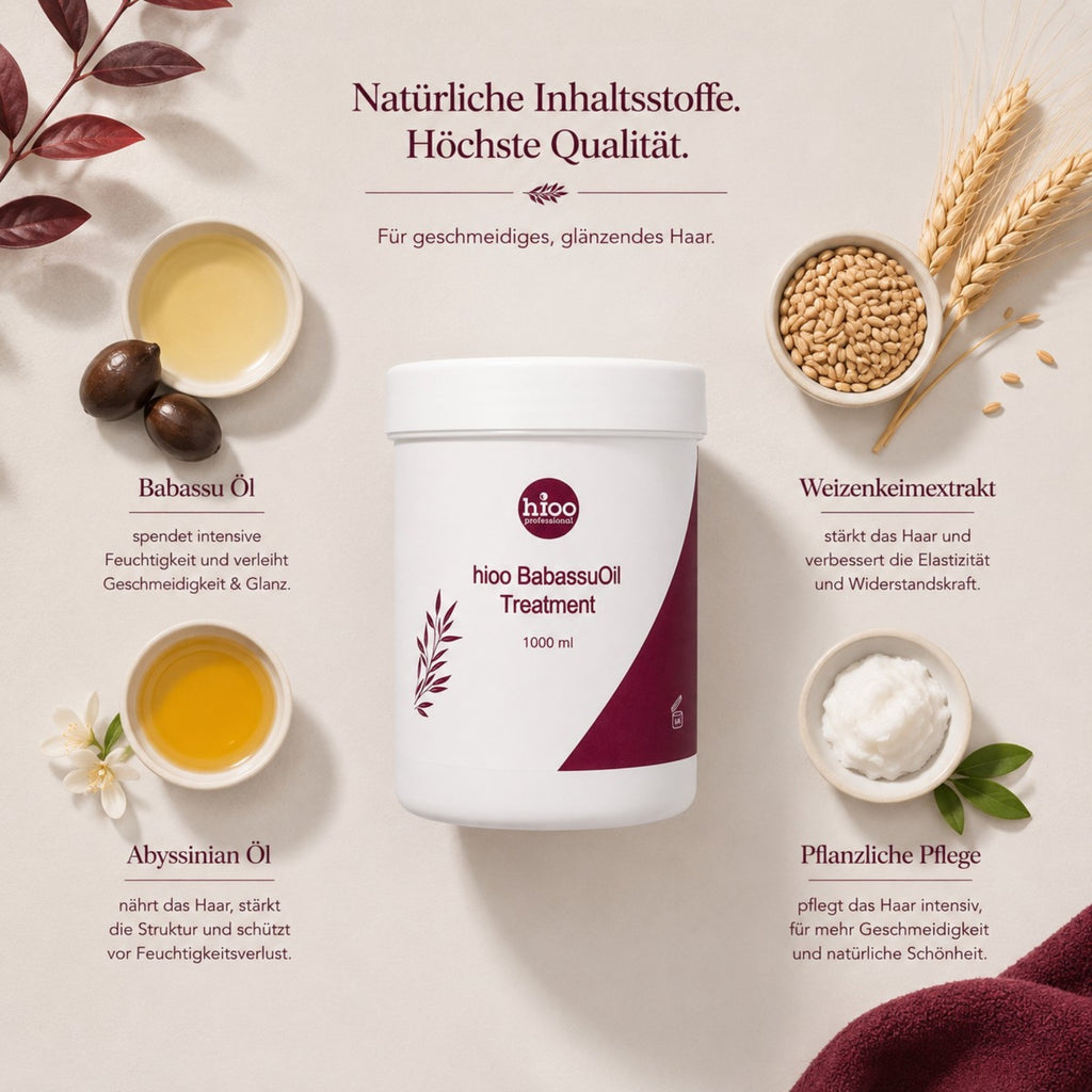 hioo BabassuÖl HaarKur 1000ml