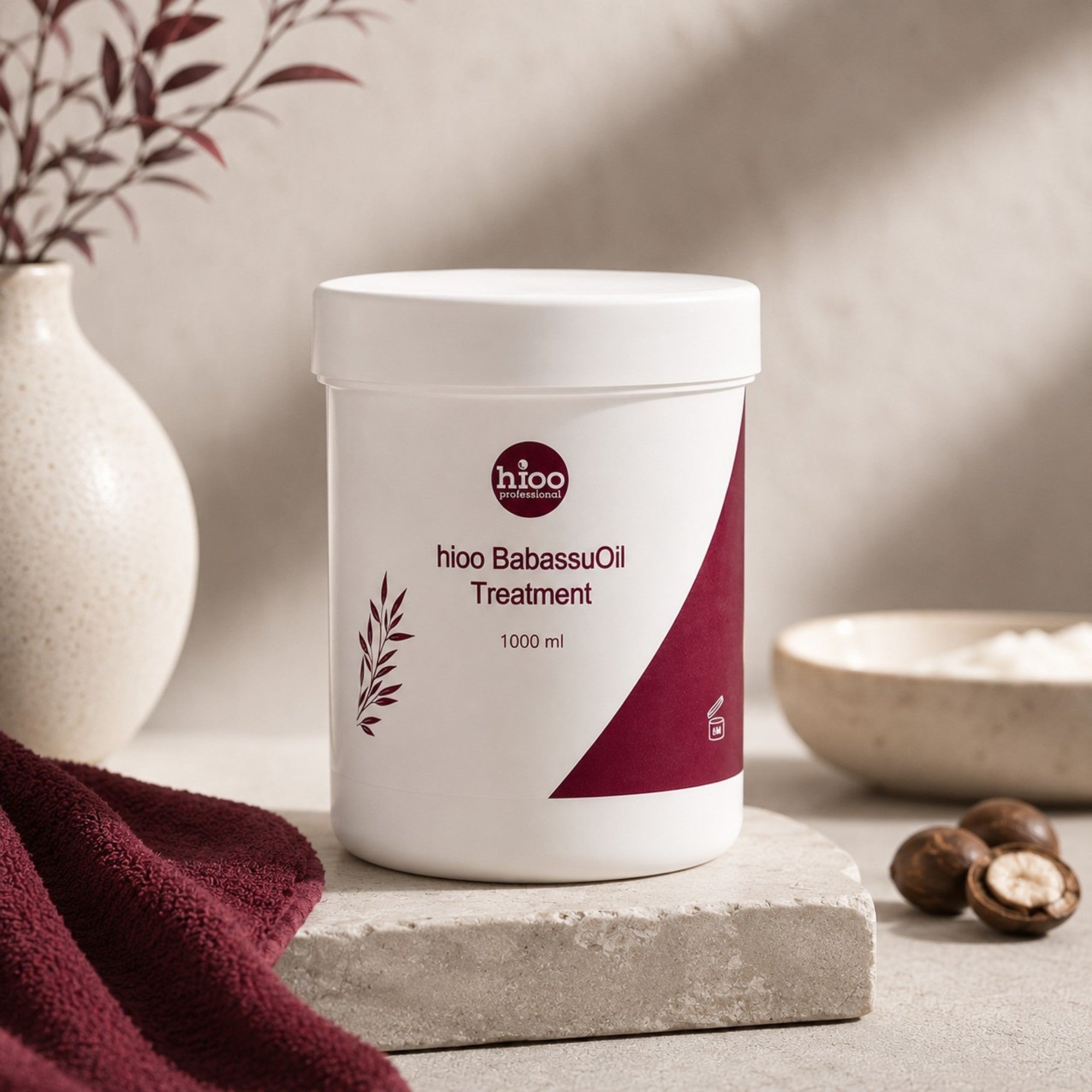 hioo BabassuÖl HaarKur 1000ml