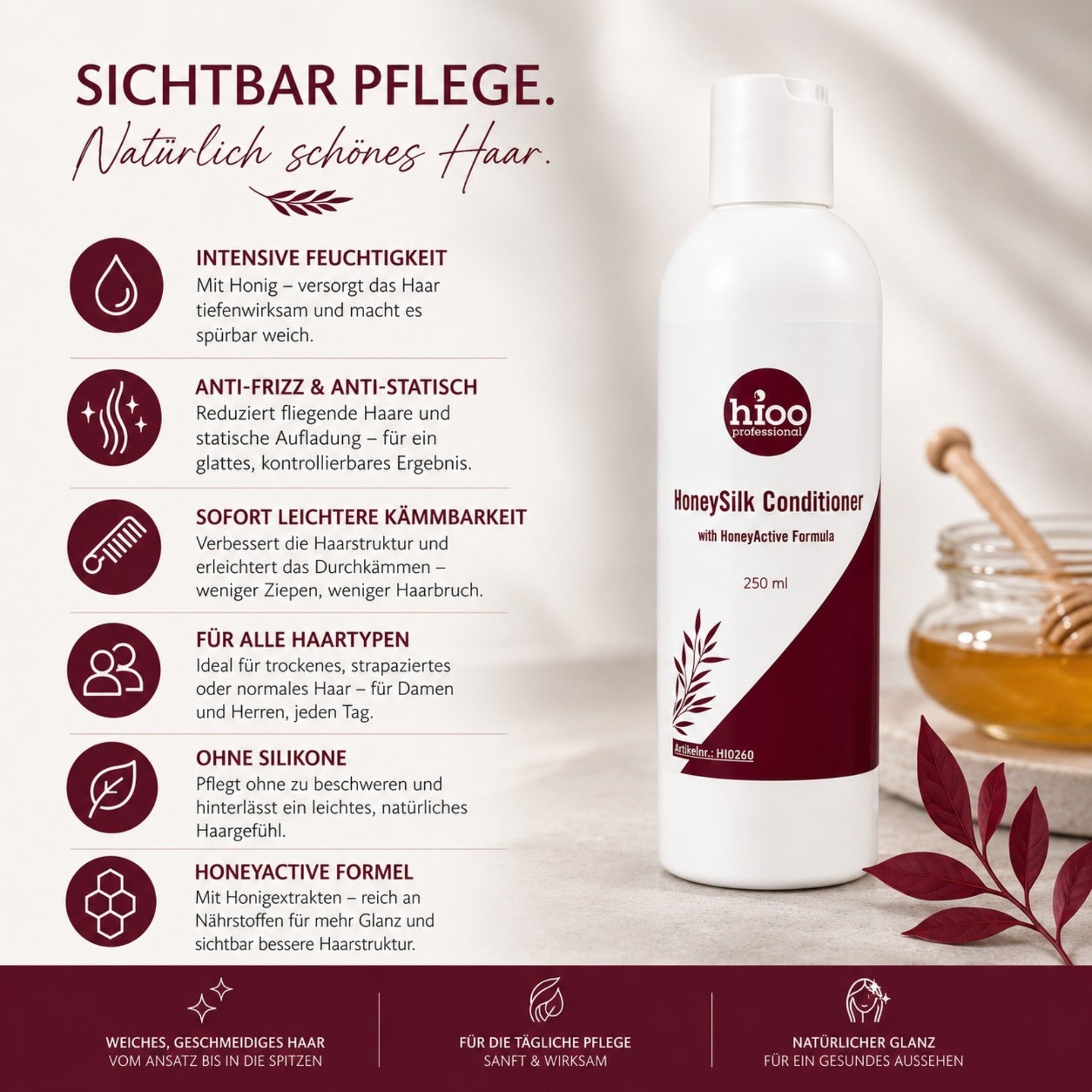 HoneySilk Conditioner 250ml