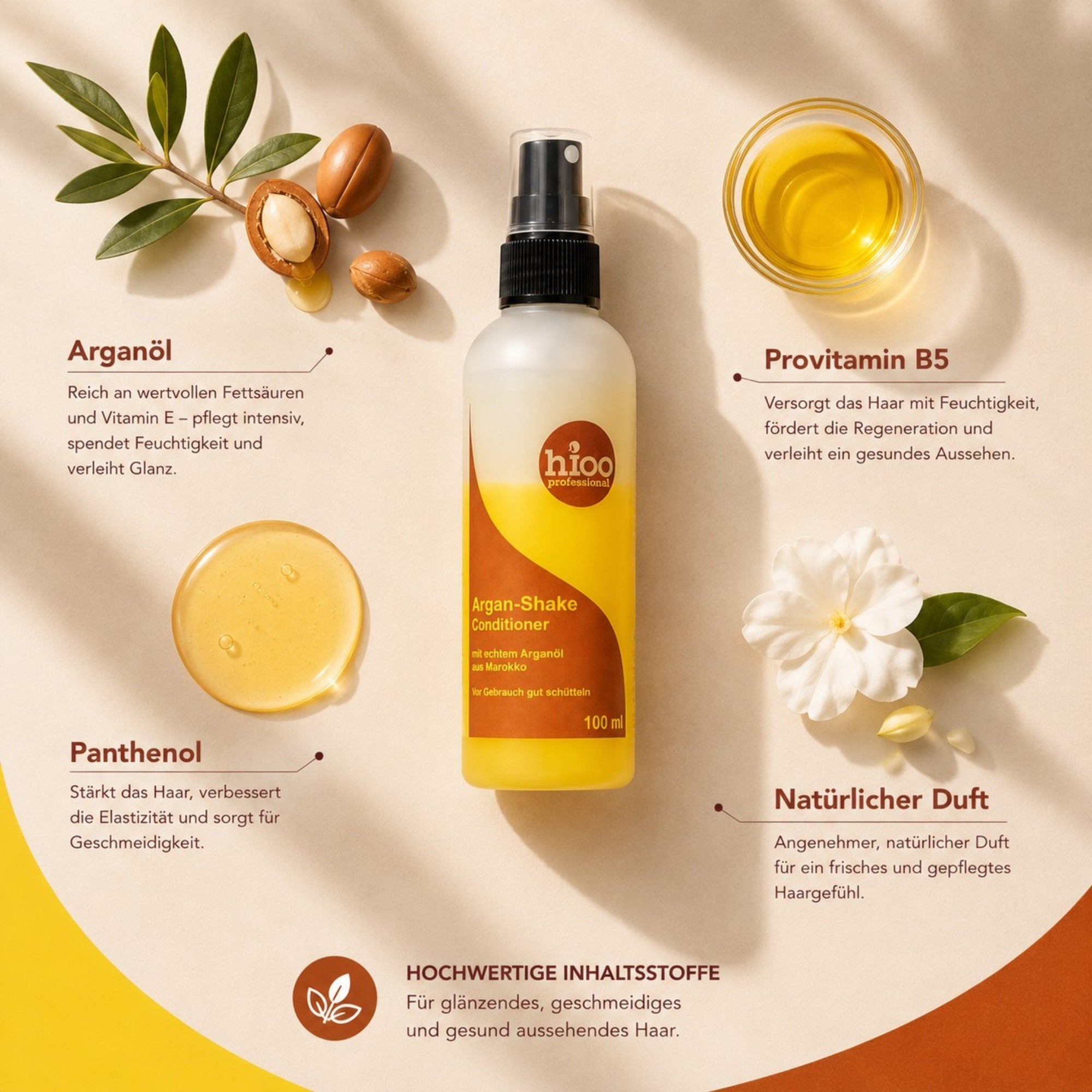 hioo Argan Shake Conditioner, 100ml