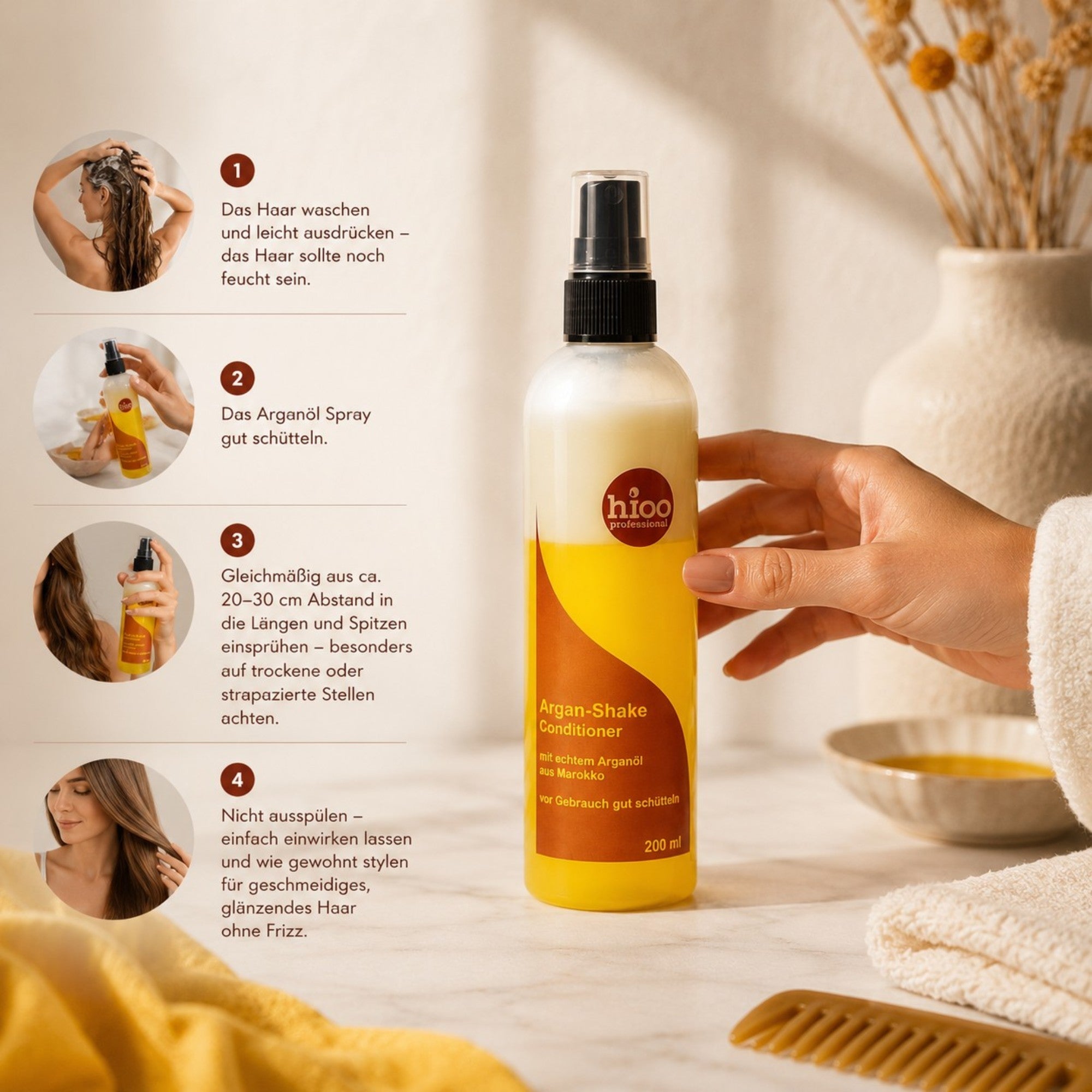 hioo Argan Shake Conditioner 200ml