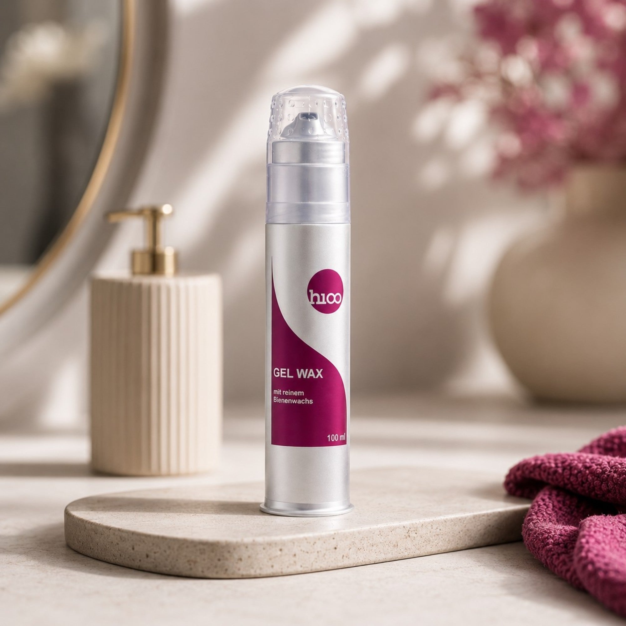 hioo Gel Wax mit reinem Bienwachs 100ml