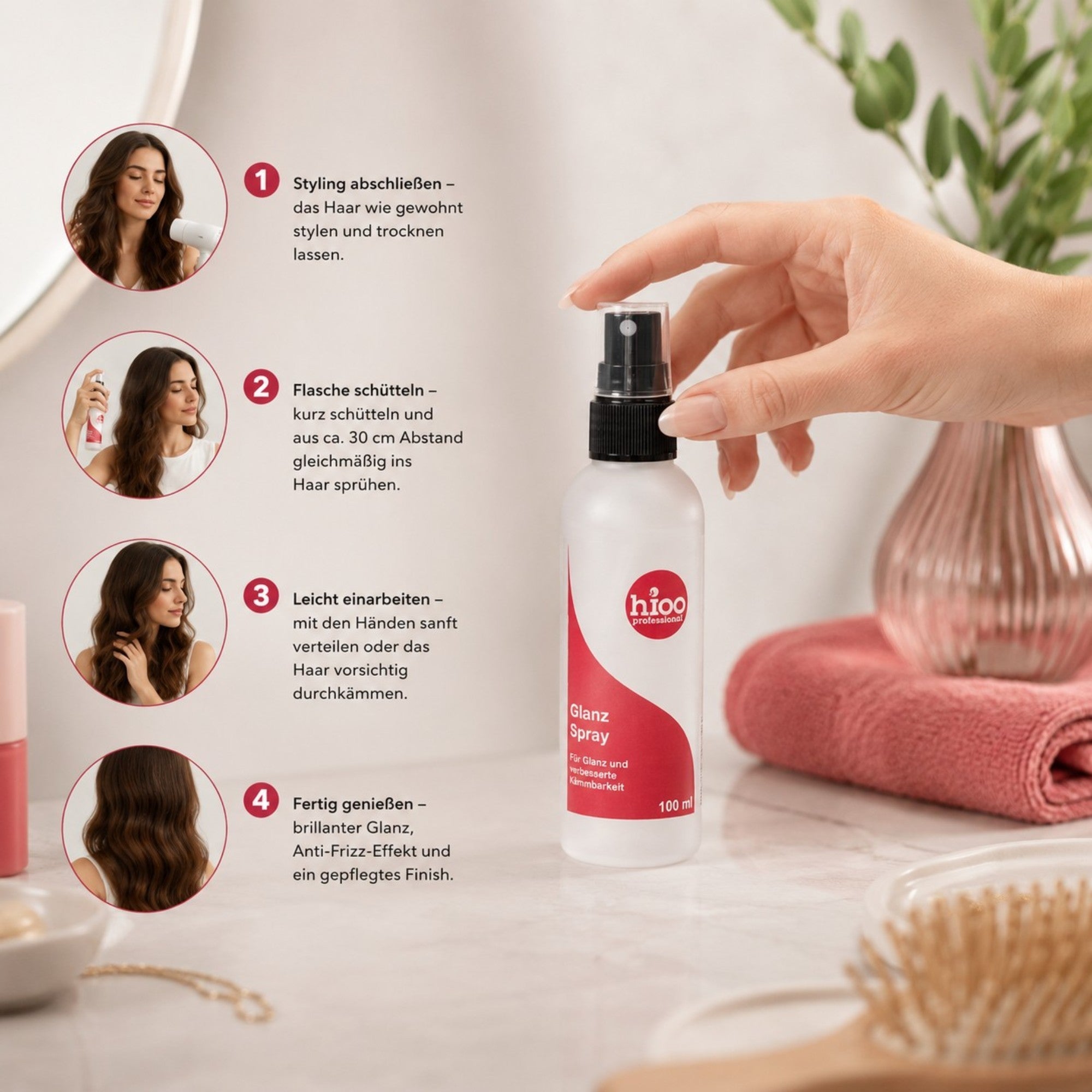 hioo Glanz Spray, 100ml