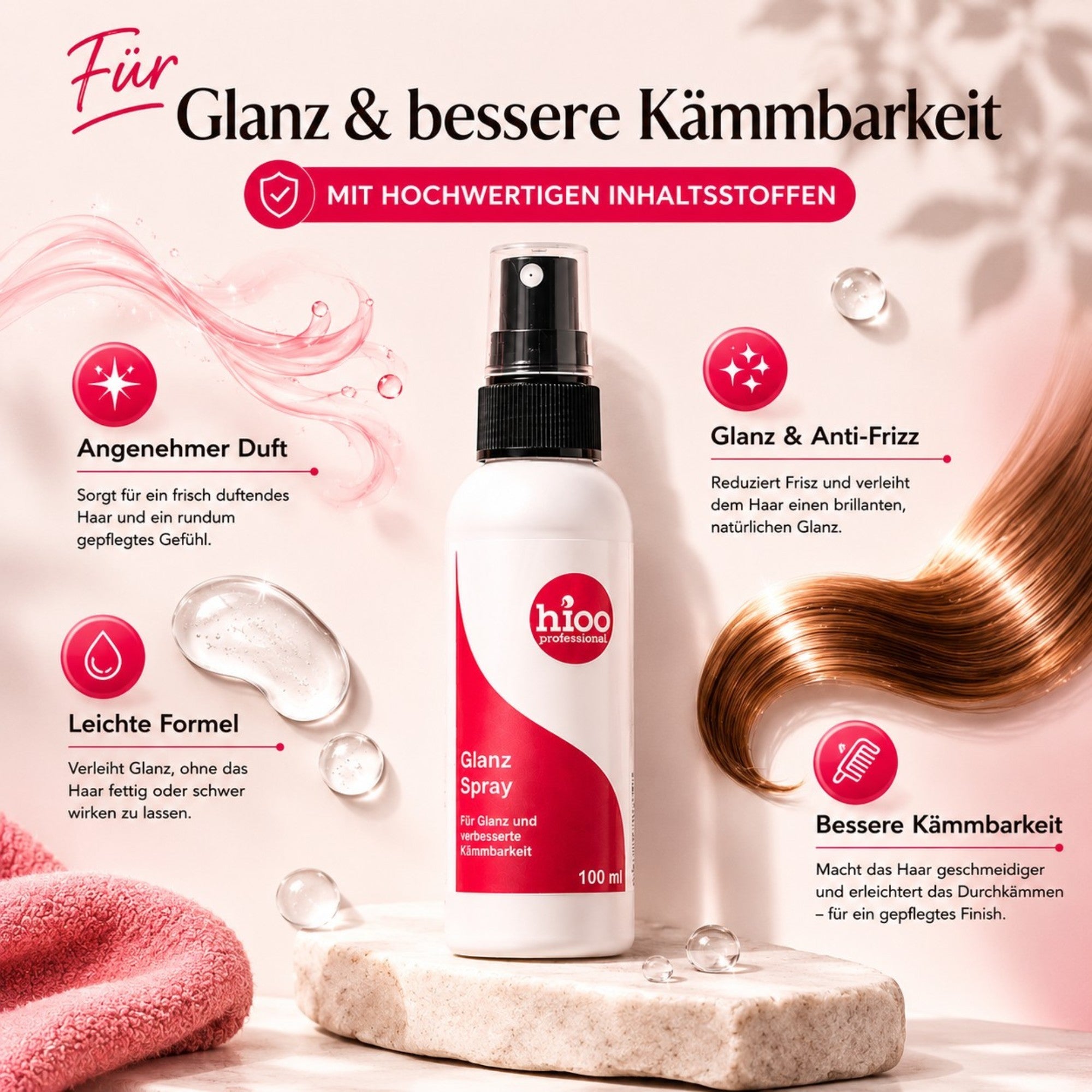 hioo Glanz Spray, 100ml
