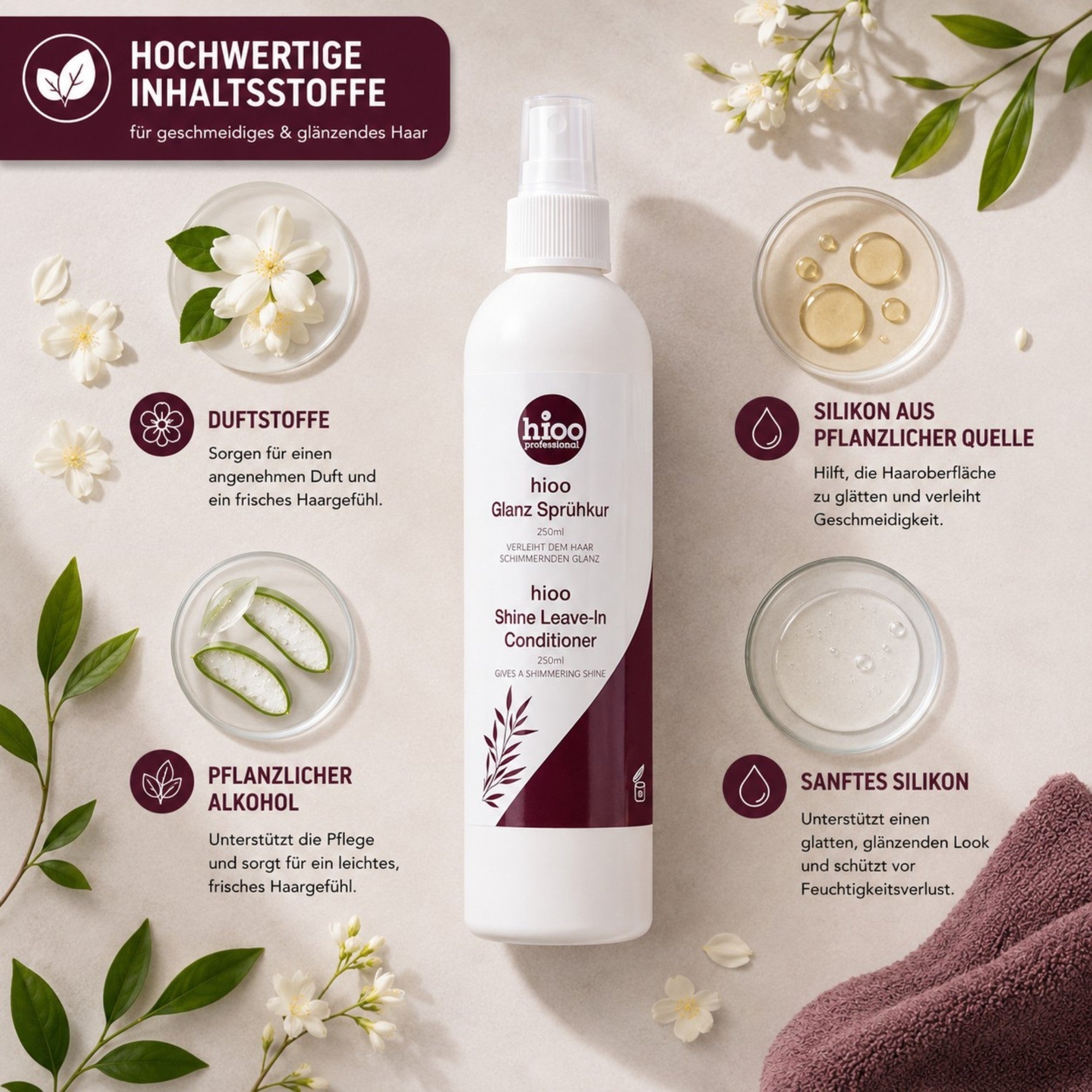 hioo Glanz Sprühkur 250ml