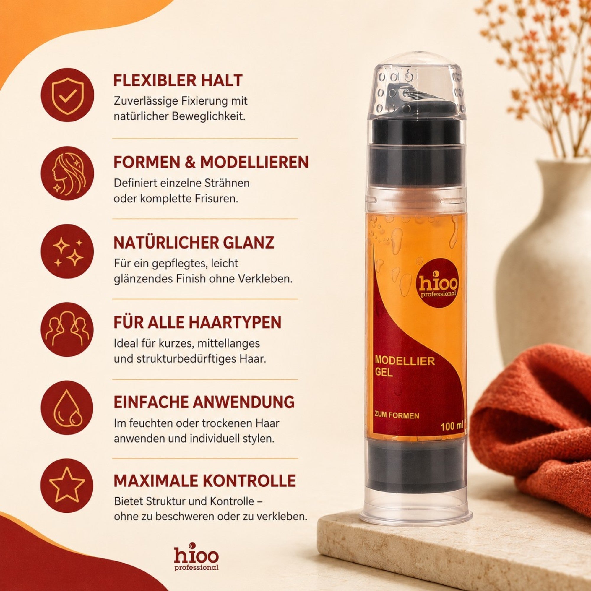 hioo modellier Gel zum formen, 100ml