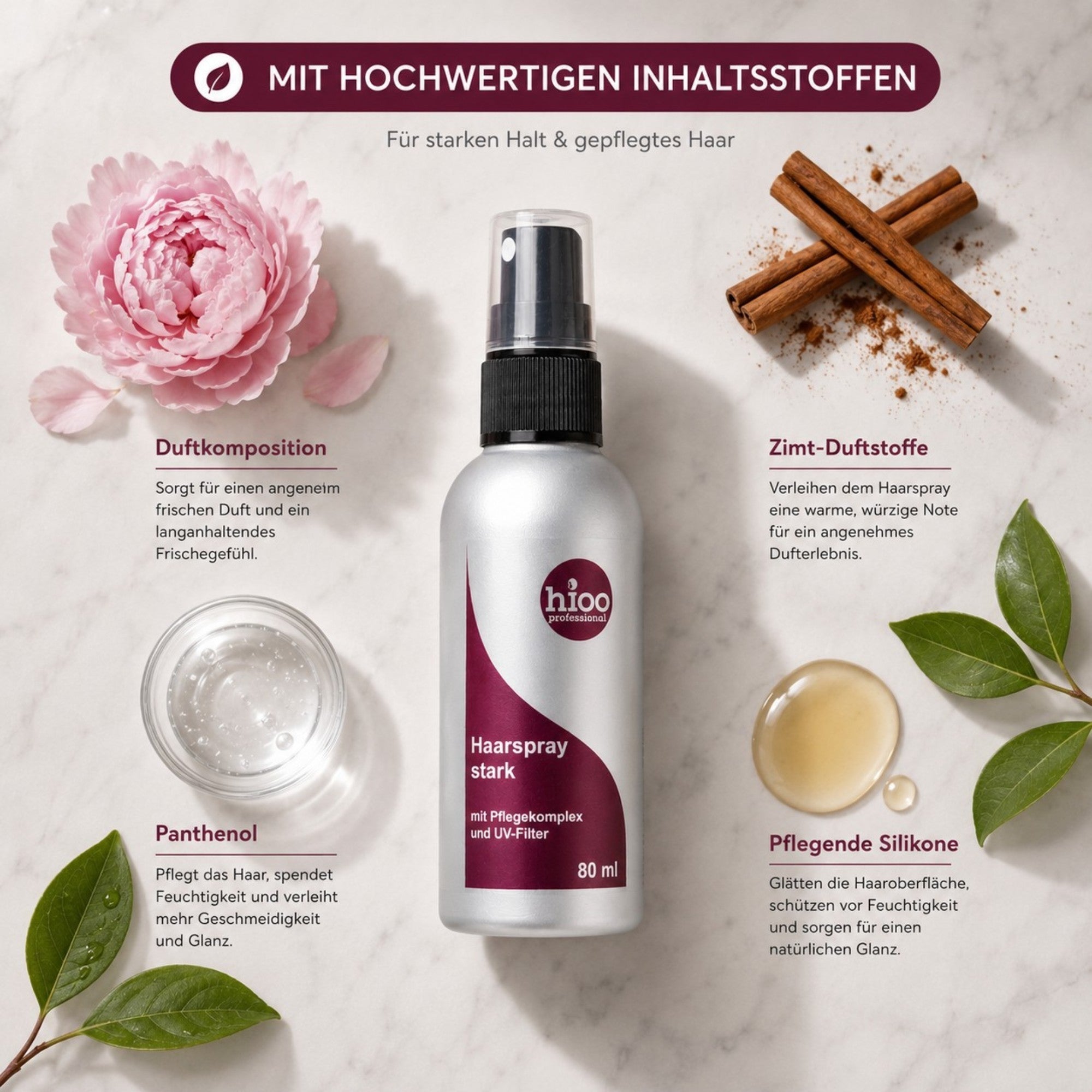hioo Haarspray S, 80ml