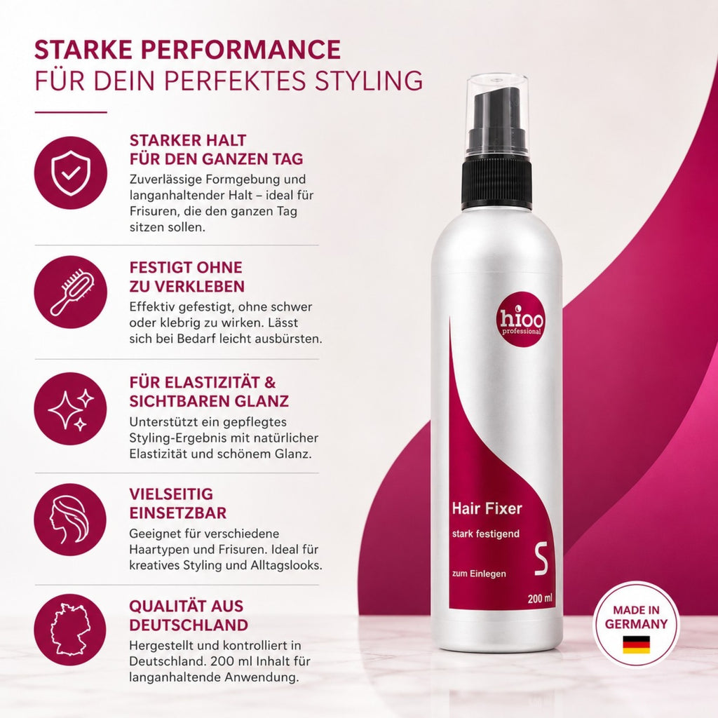 hioo Hair Fixer Haarfestiger S, 200ml