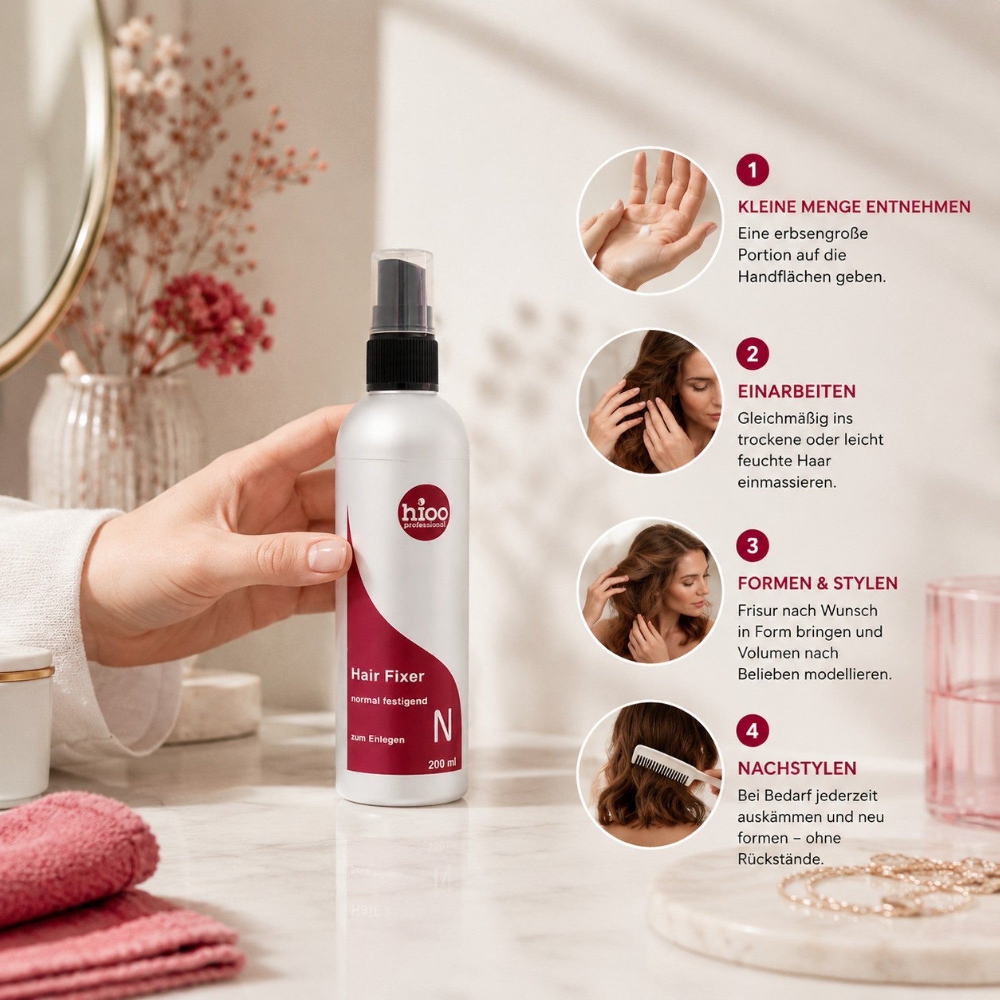 hioo Hair Fixer Haarfestiger N, 200ml