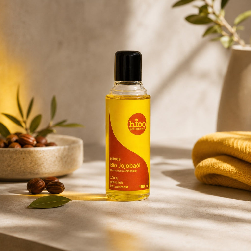 hioo reines Bio JojobaOil, 100ml Flasche