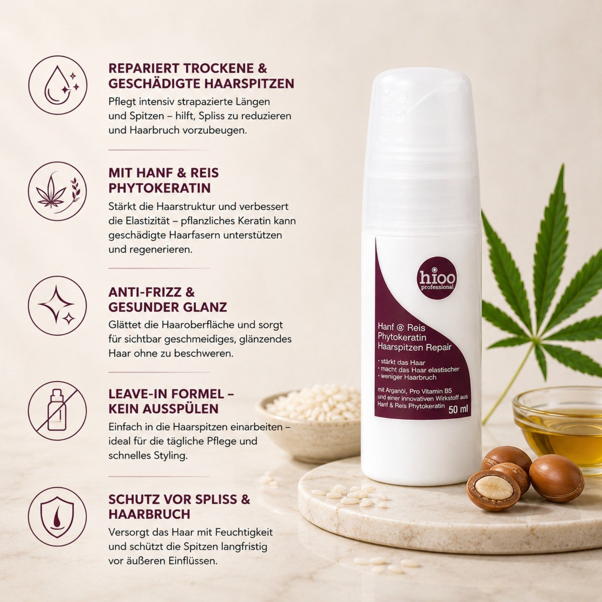 Hanf @ Reis Phytokeratin Haarspitzen Repair 100ml