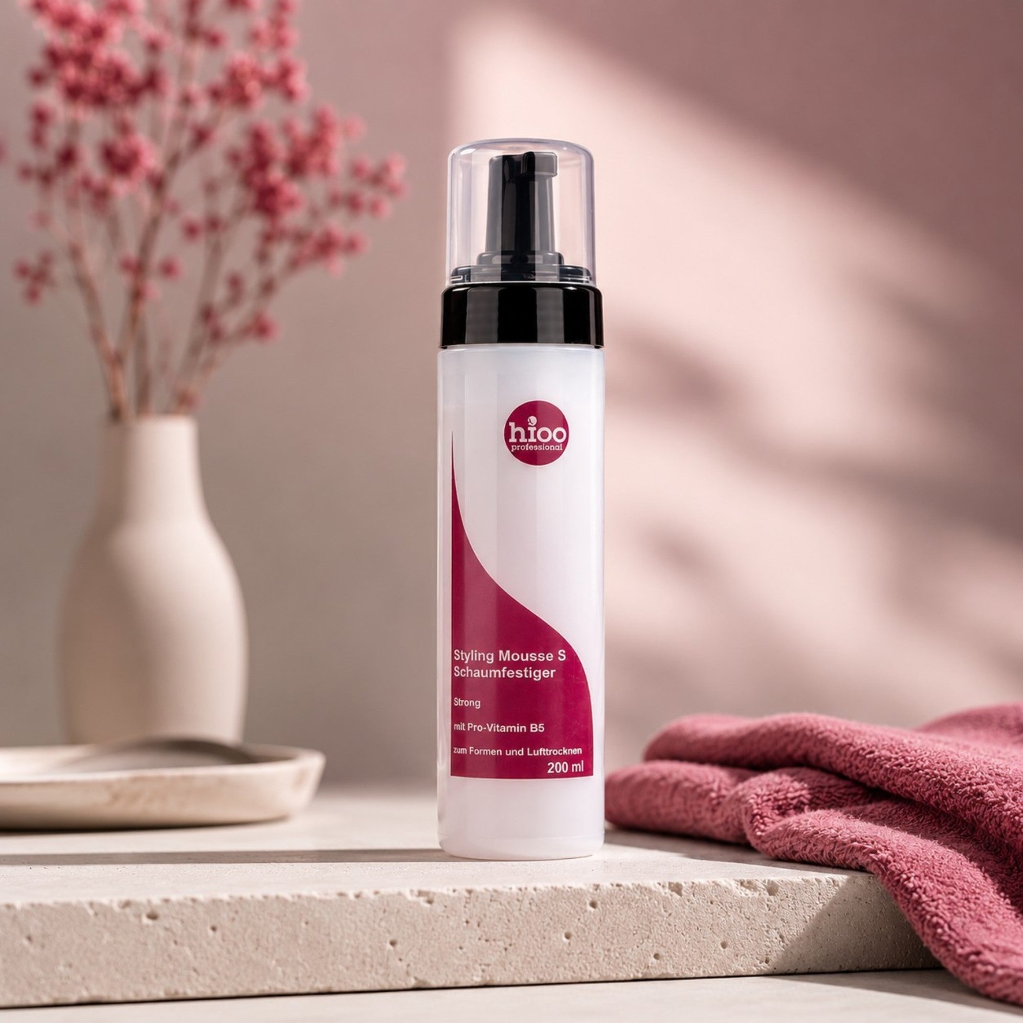 hioo Stylingmousse Schaumfestiger S 200ml