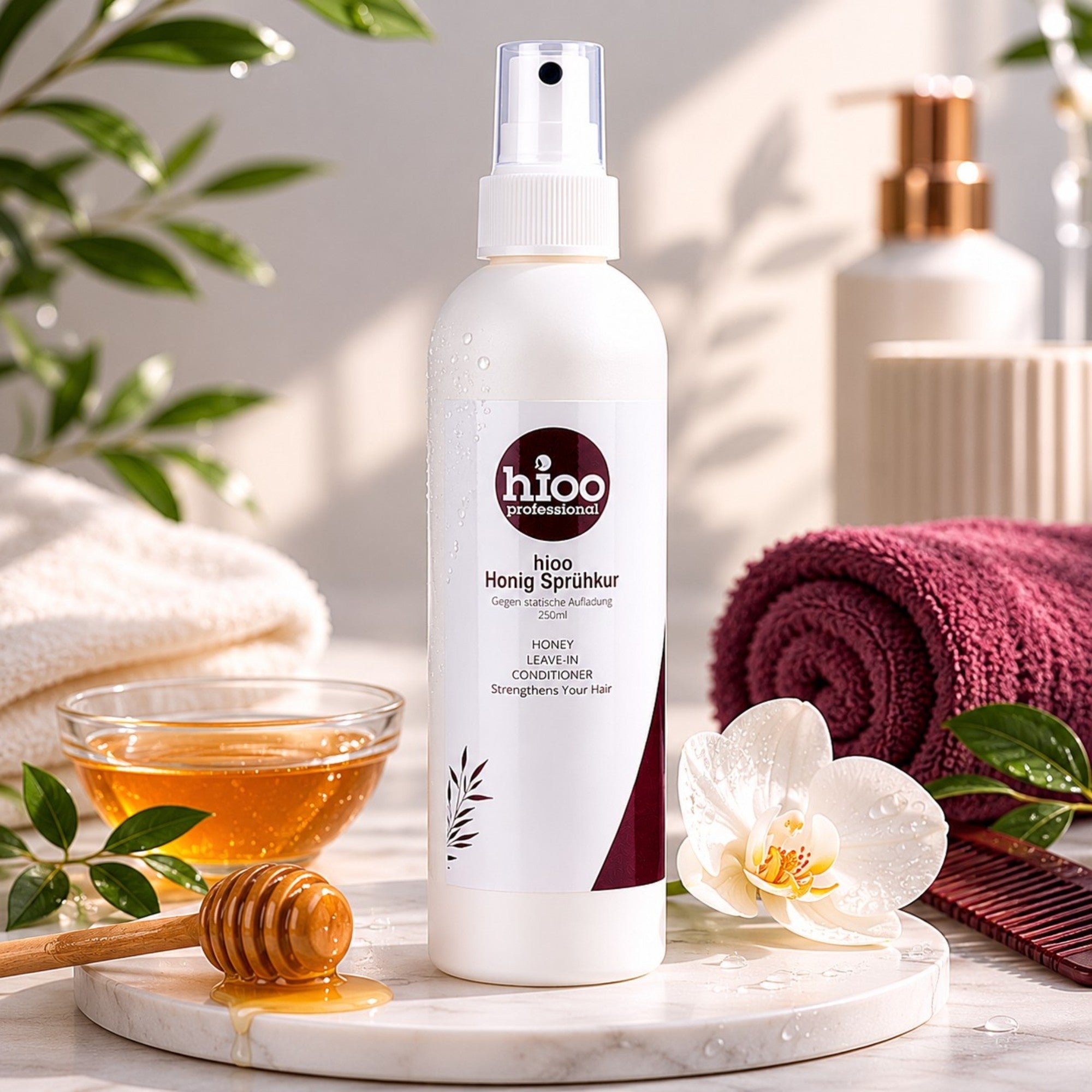 hioo Honig Sprühkur 250ml.
