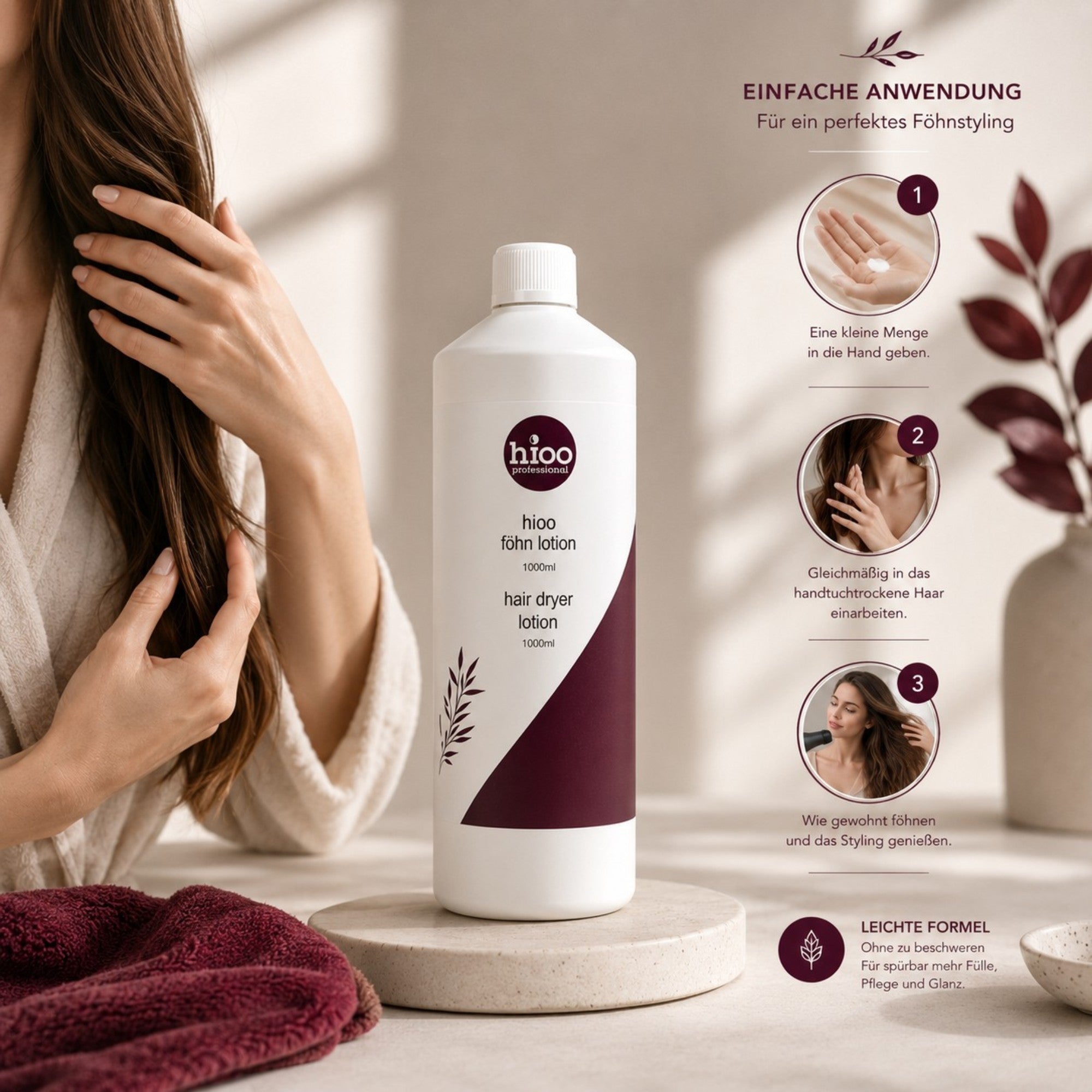 hioo Föhn Lotion 1.000ml