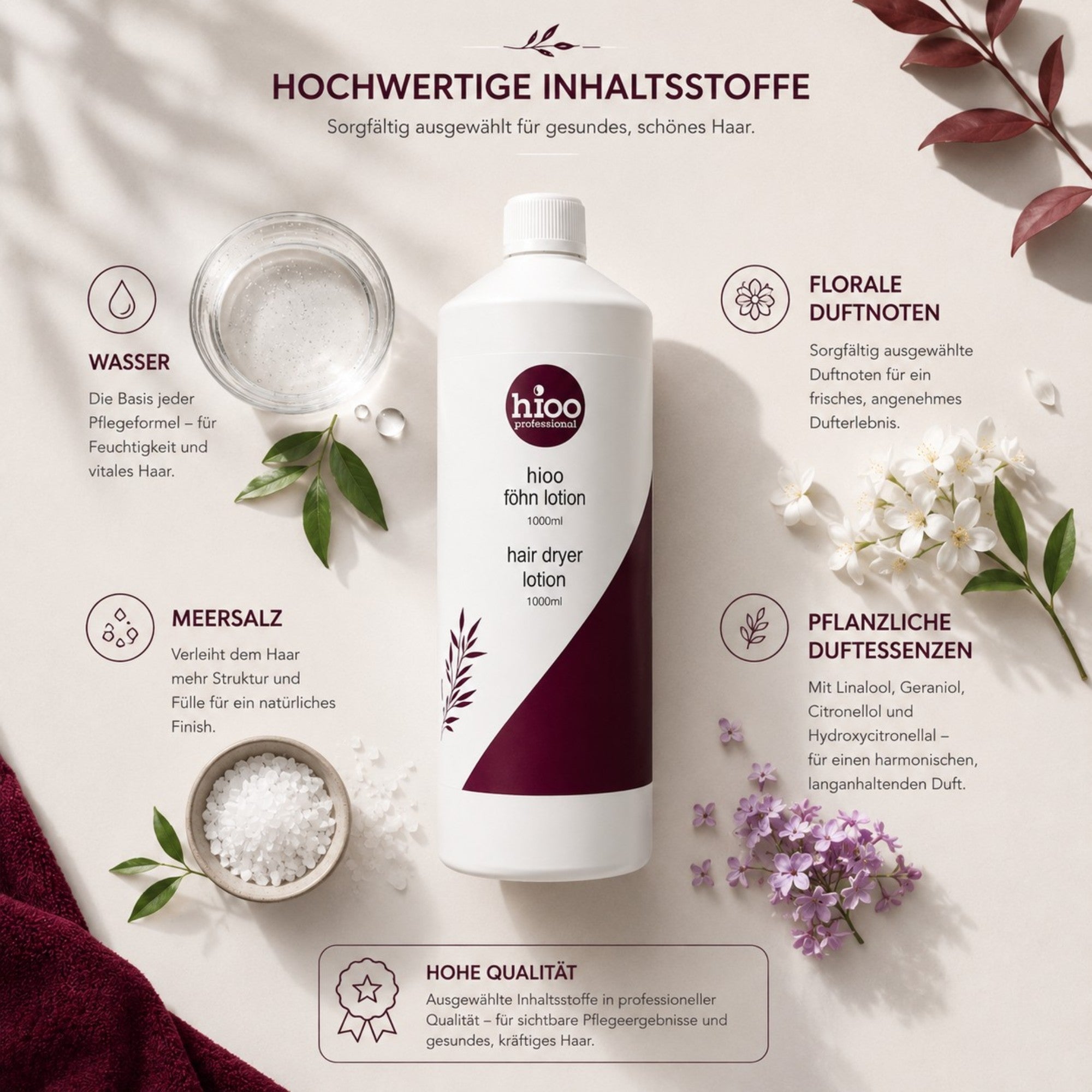 hioo Föhn Lotion 1.000ml