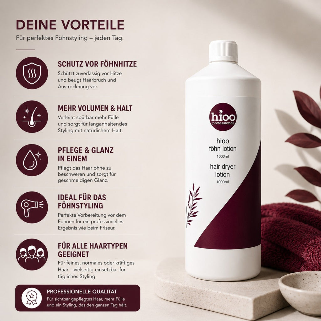 hioo Föhn Lotion 1.000ml