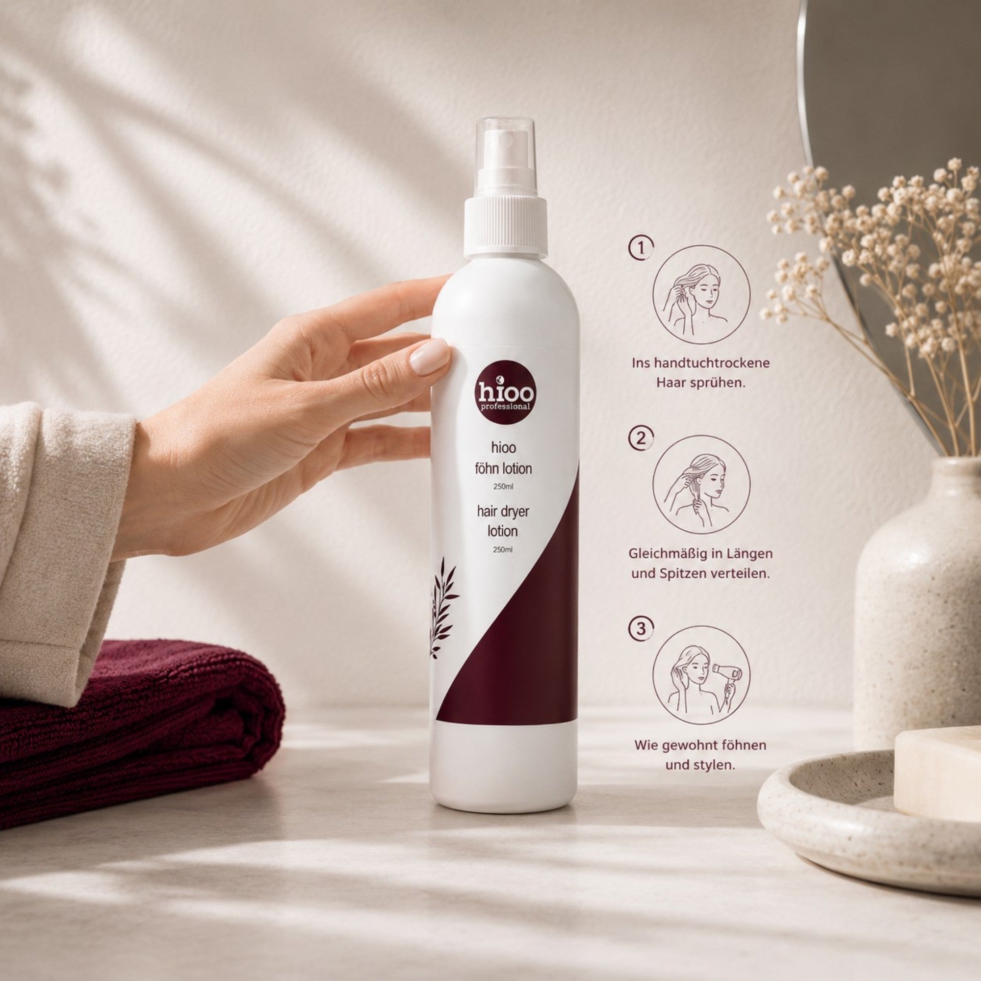 hioo Föhn Lotion 250ml