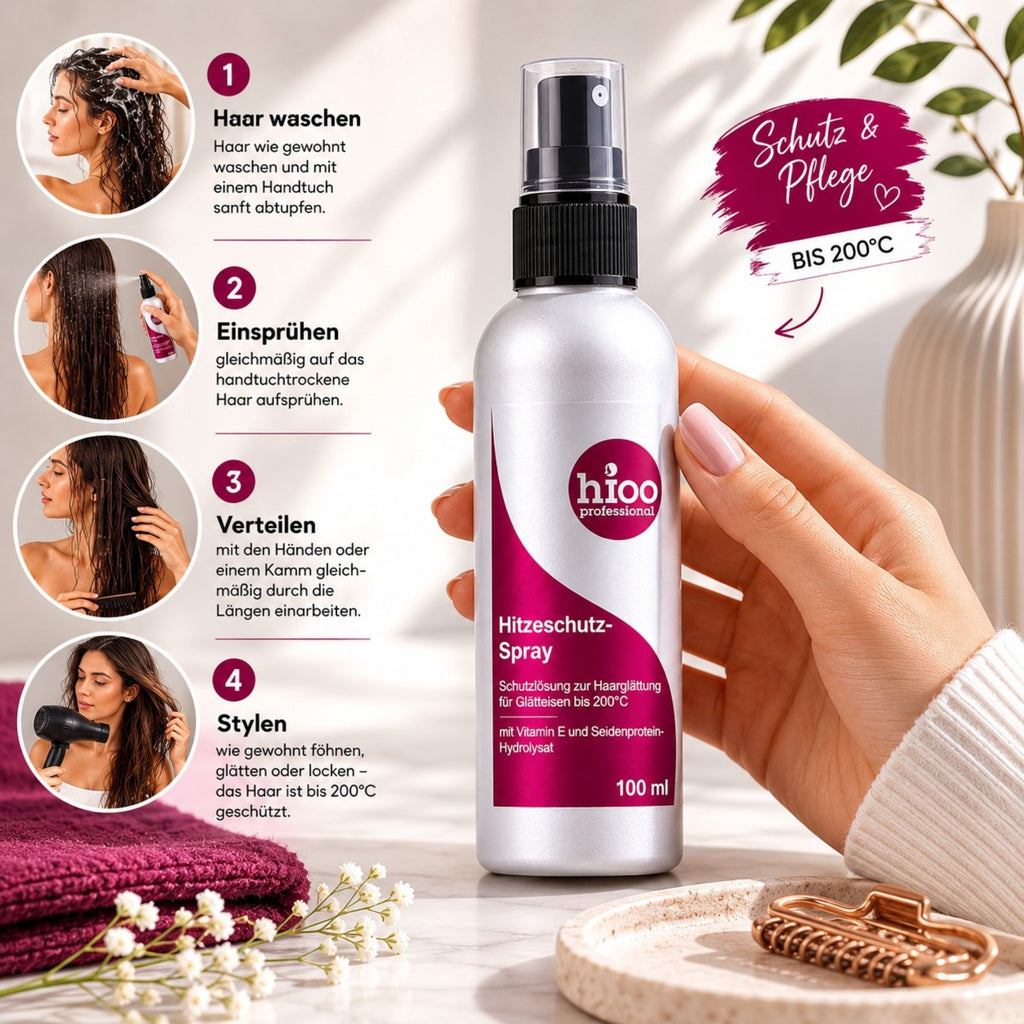 hioo Hitzeschutz Spray 100ml