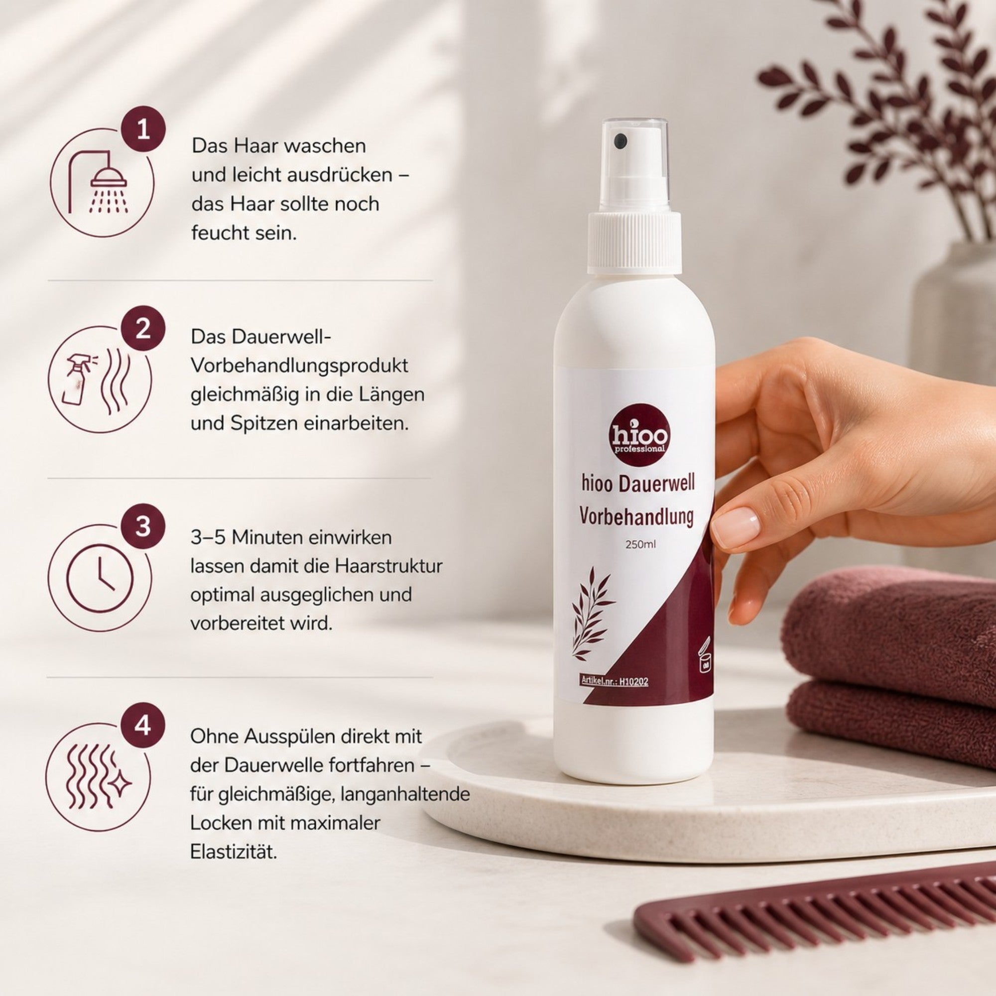 hioo Dauerwellevorbehandlung 250ml