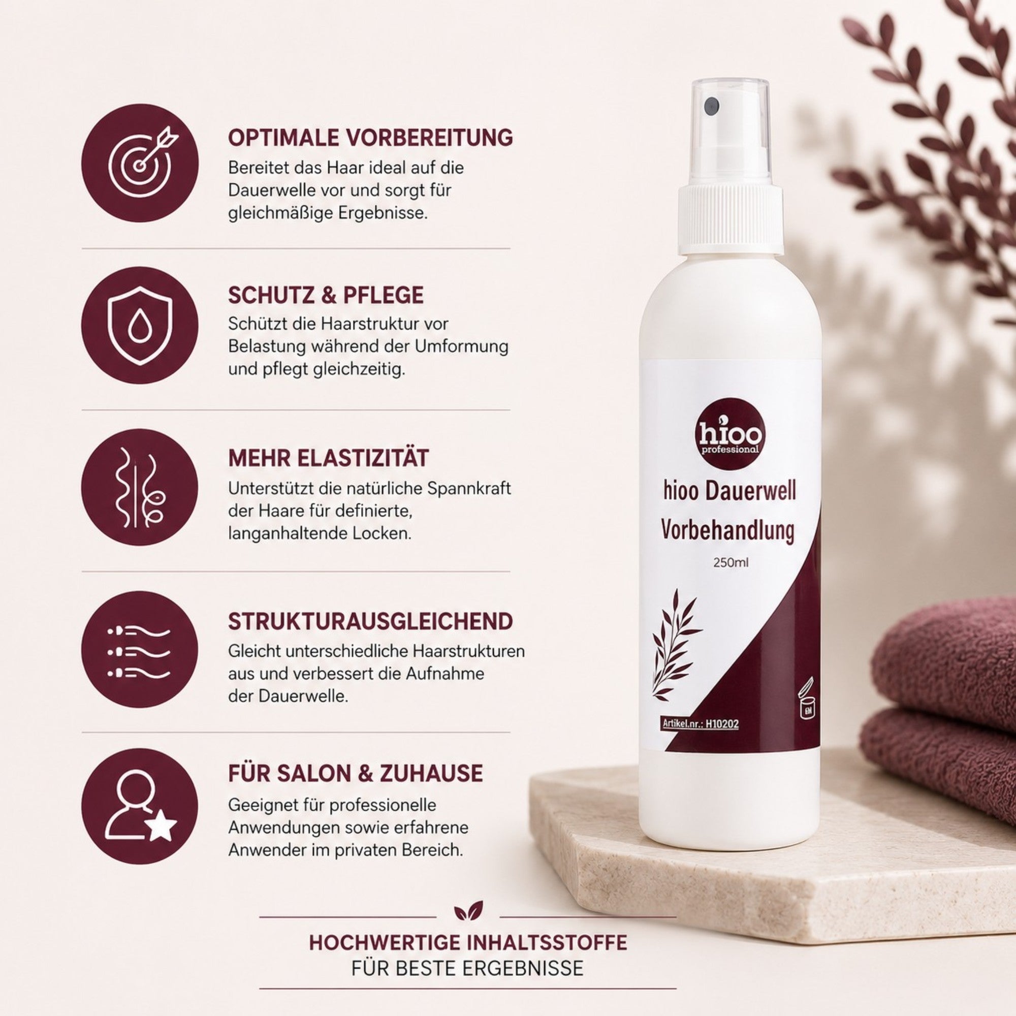hioo Dauerwellevorbehandlung 250ml