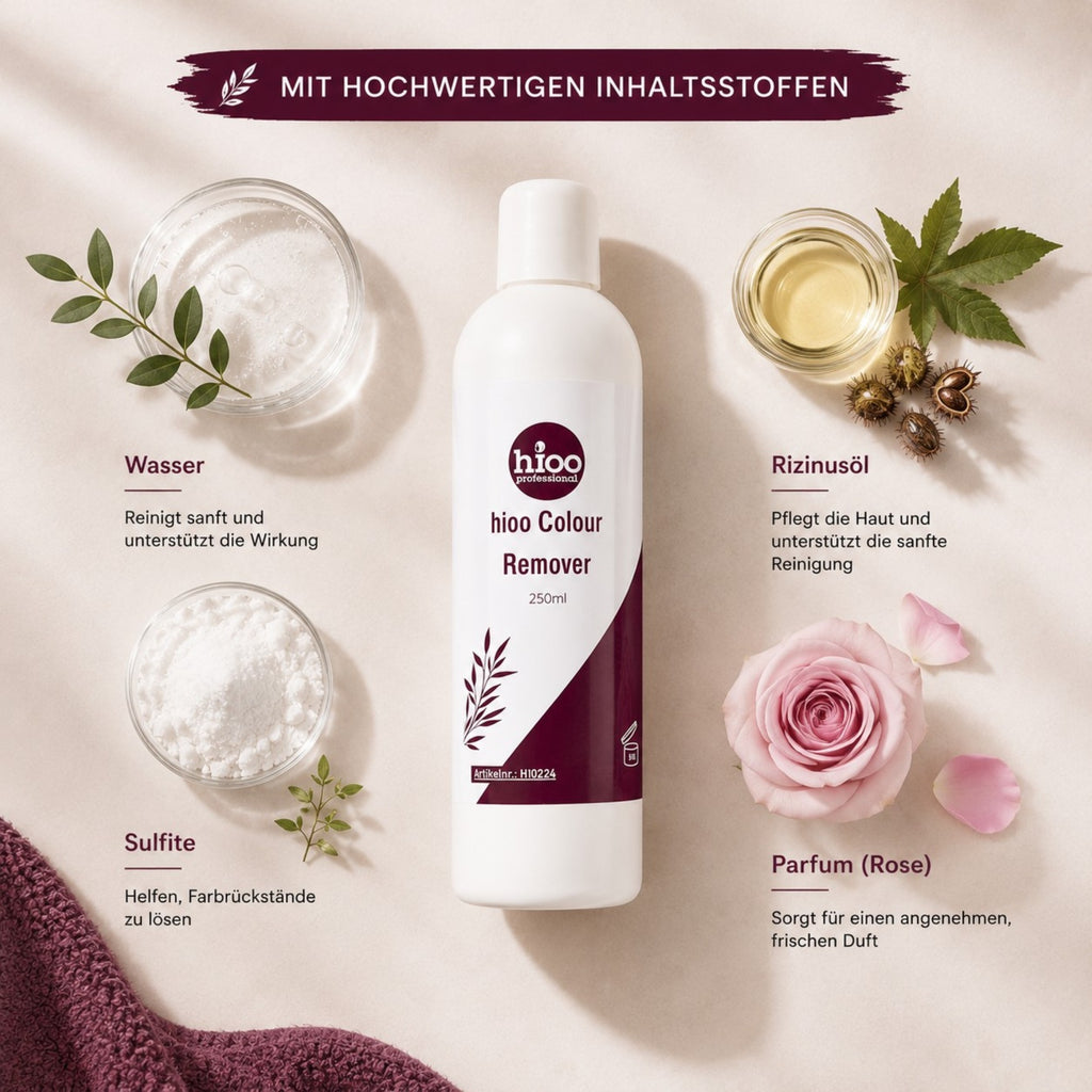 hioo Colour Remover FarbfleckenEntferner FarbeEntferner 250ml