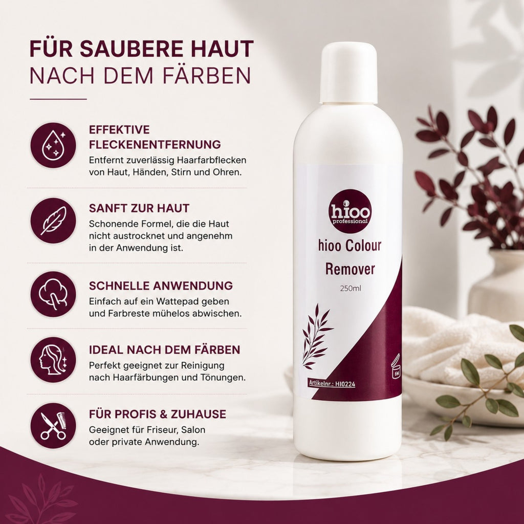 hioo Colour Remover FarbfleckenEntferner FarbeEntferner 250ml