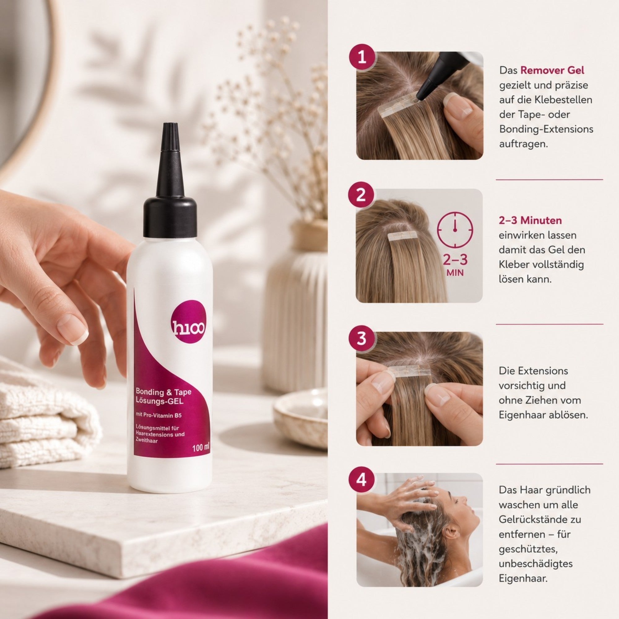 hioo Bonding& TapeLösungs Gel 100ml