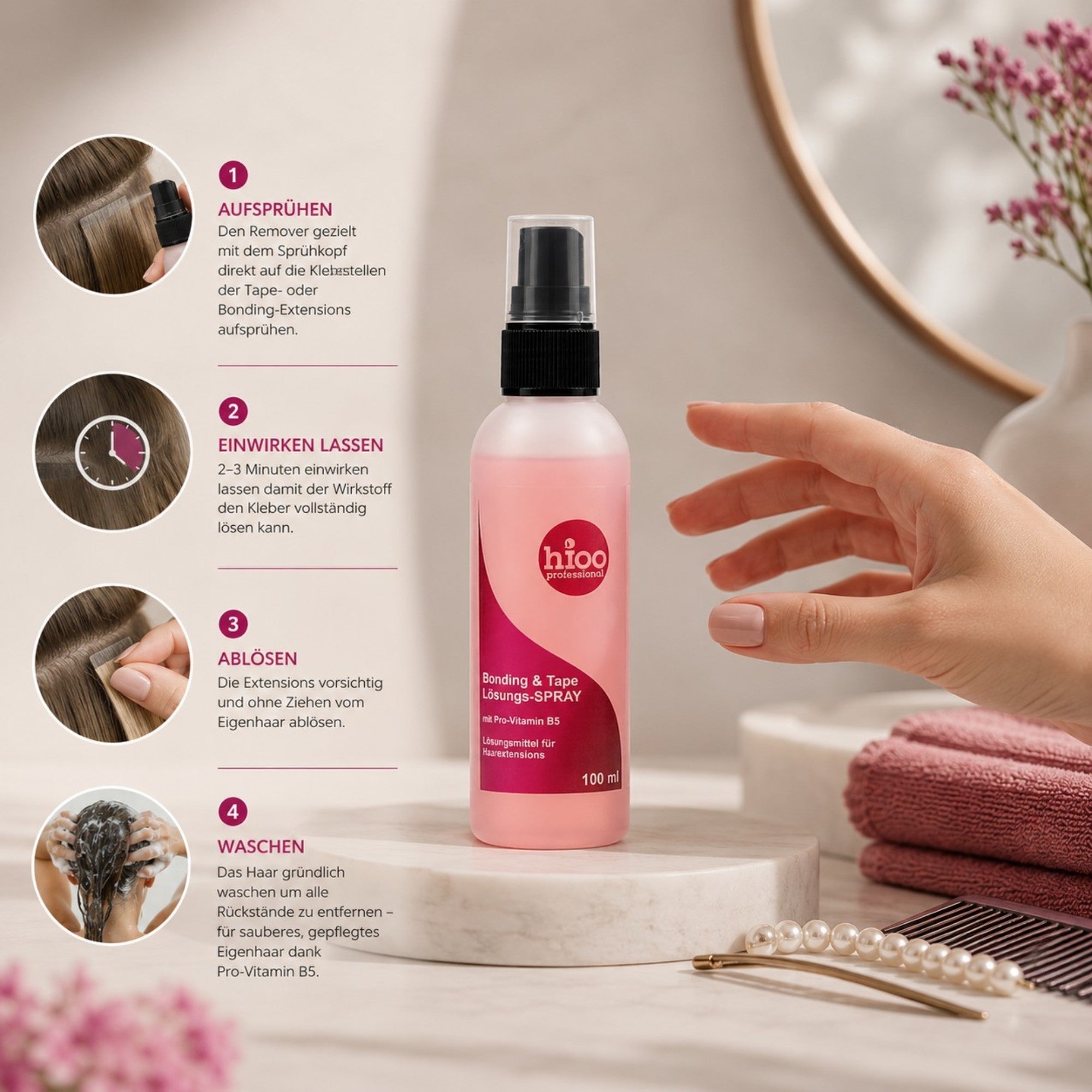 hioo Bonding& TapeLösungs Spray 100ml