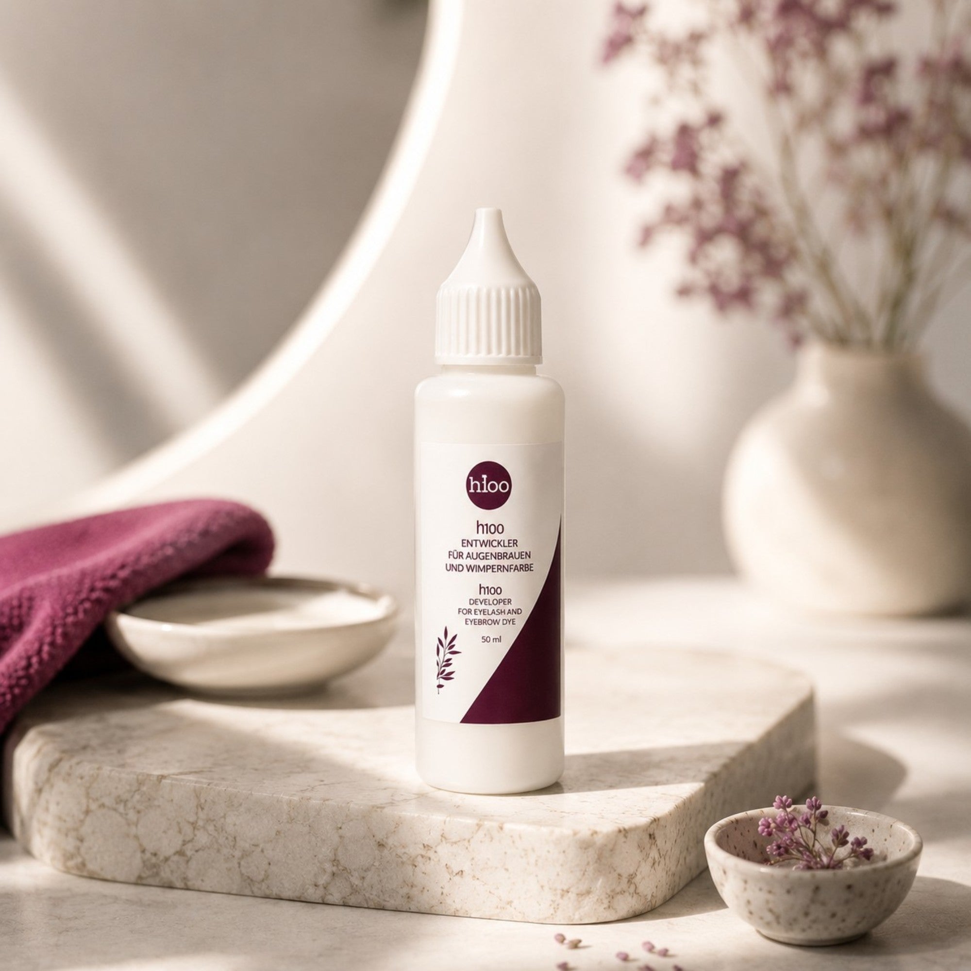 hioo Entwickler für Augenbrauen und Wimpernfarbe