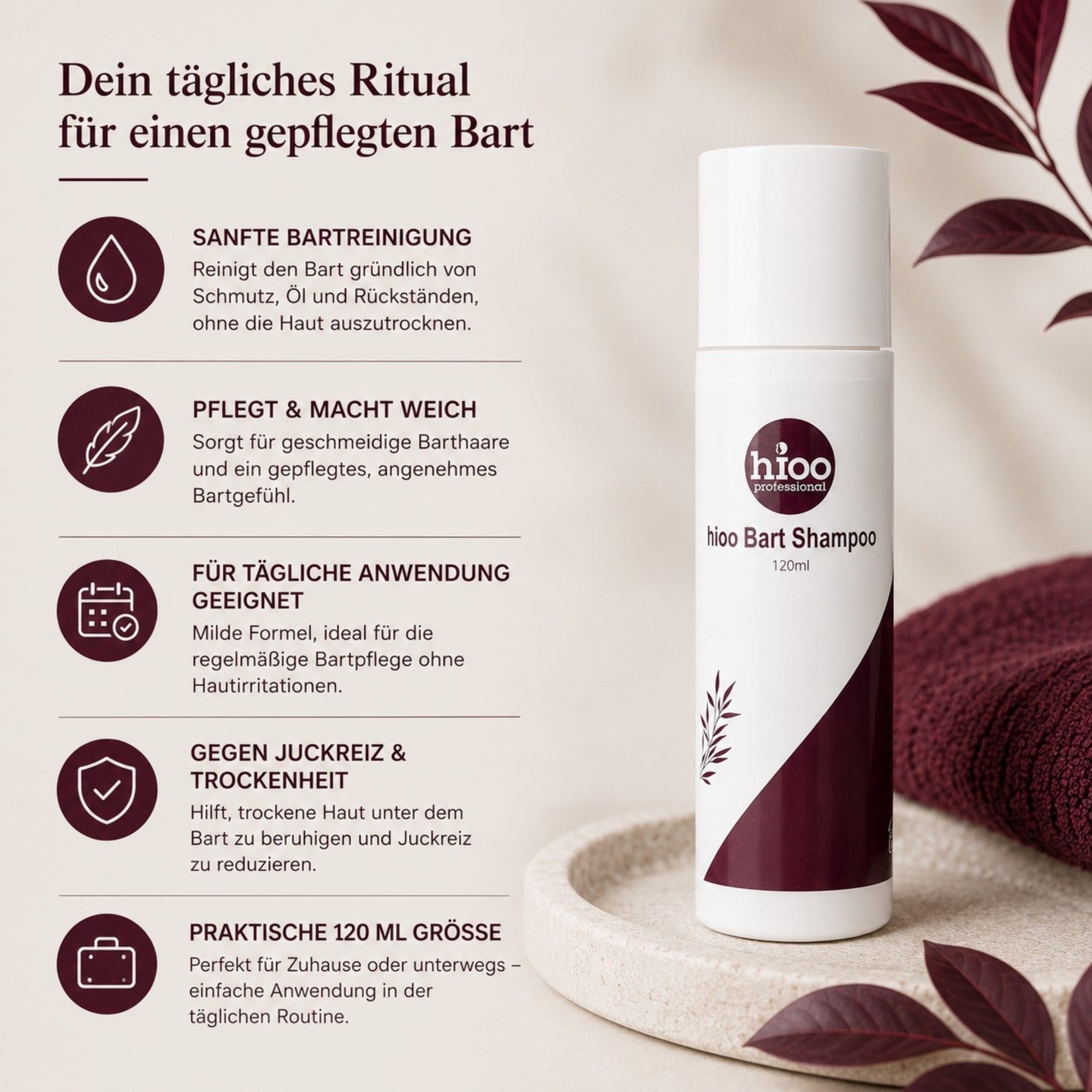 hioo Bart Shampoo 120ml