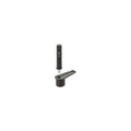 AURENYX Stielkamm / Toupierkamm Line F215 – Fine Teeth · Black