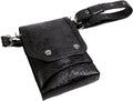 Werkzeugtasche Brilliance black, mit Klappe + zusätzl. Gürtel