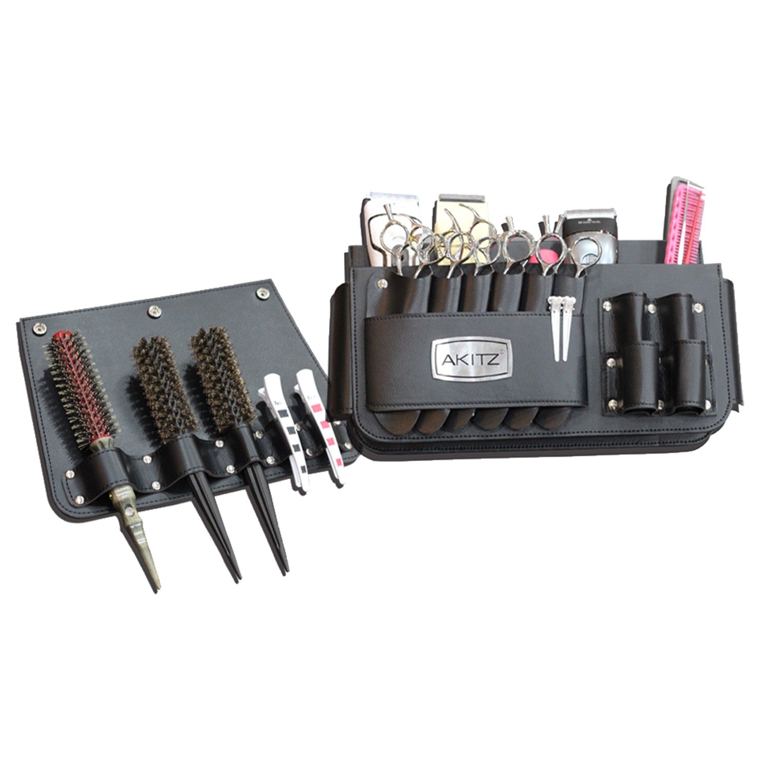 AKITZ Scherentasche Black Tray zum Befestigen an Stapelboys