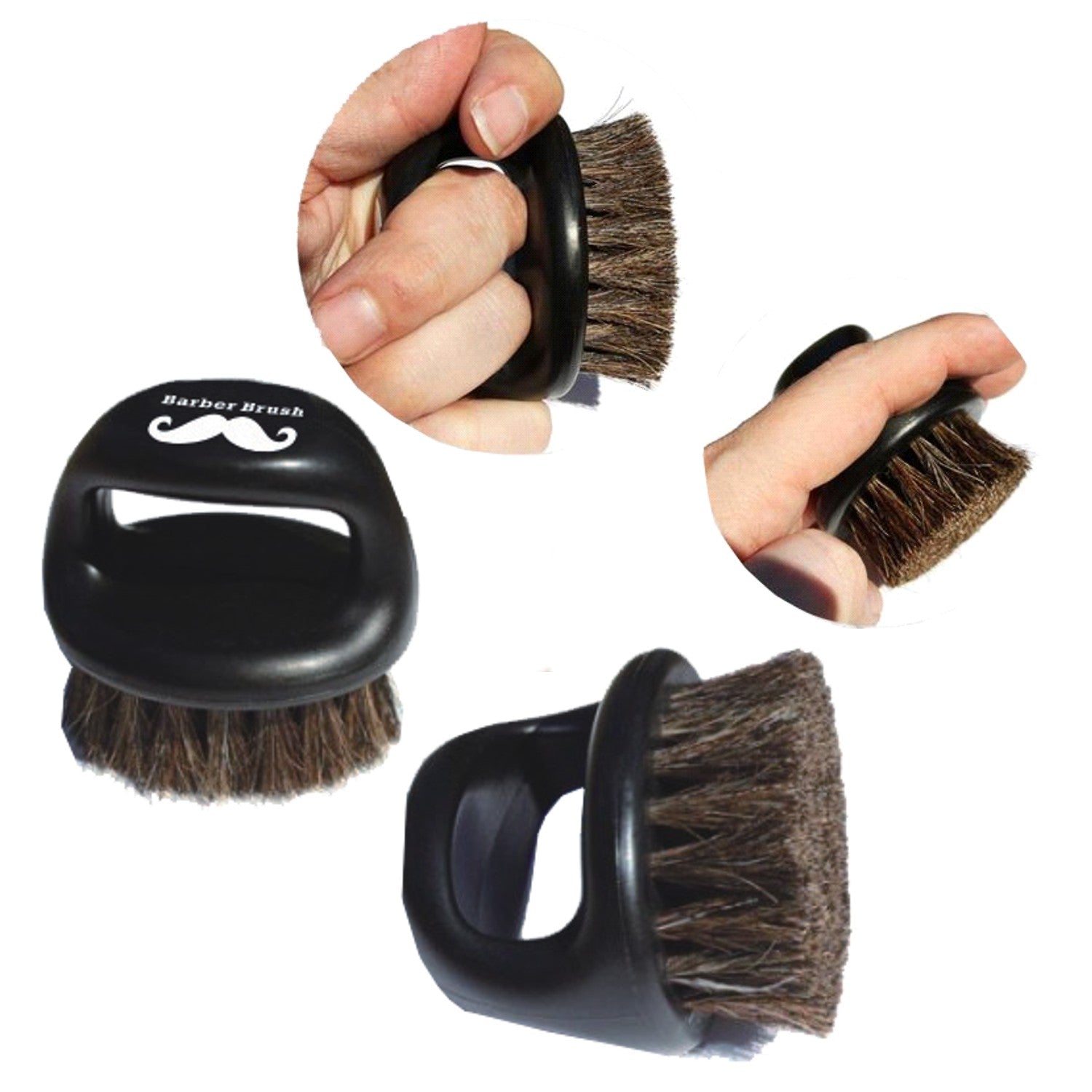 Barber Finger Brush Schnitthaarbürste sz