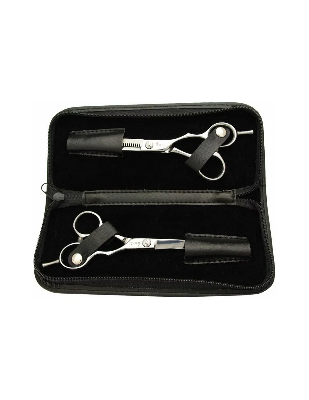 Kansai Scherenset Beginner inkl.1 Schere 5,5",1 Effi 5,75",35 Zähne,Etui