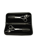 Kansai Scherenset Beginner inkl.1 Schere 5,5",1 Effi 5,75",35 Zähne,Etui