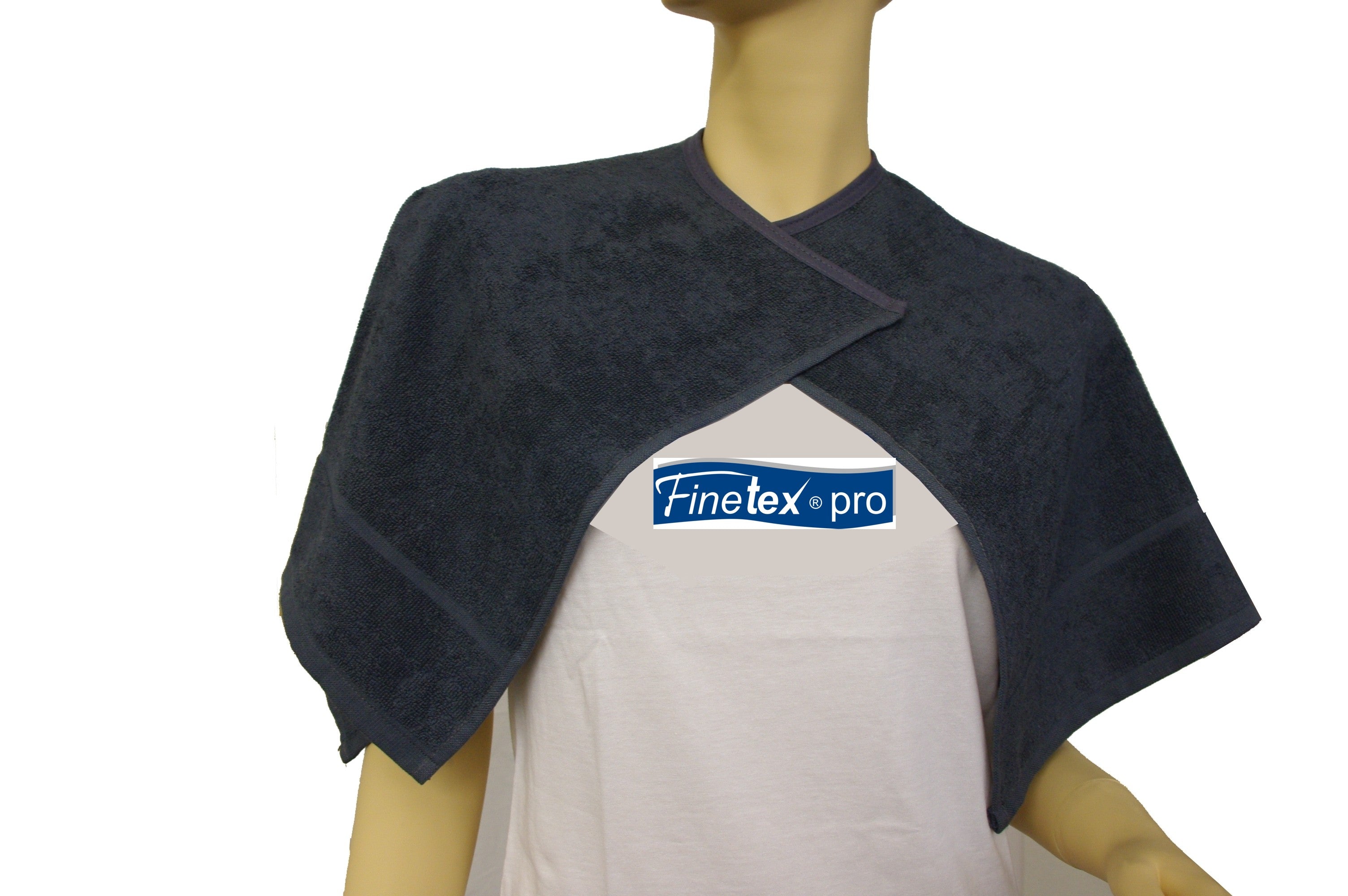 Finetex Pro schwarz 38x95cm En.sparhandtuch