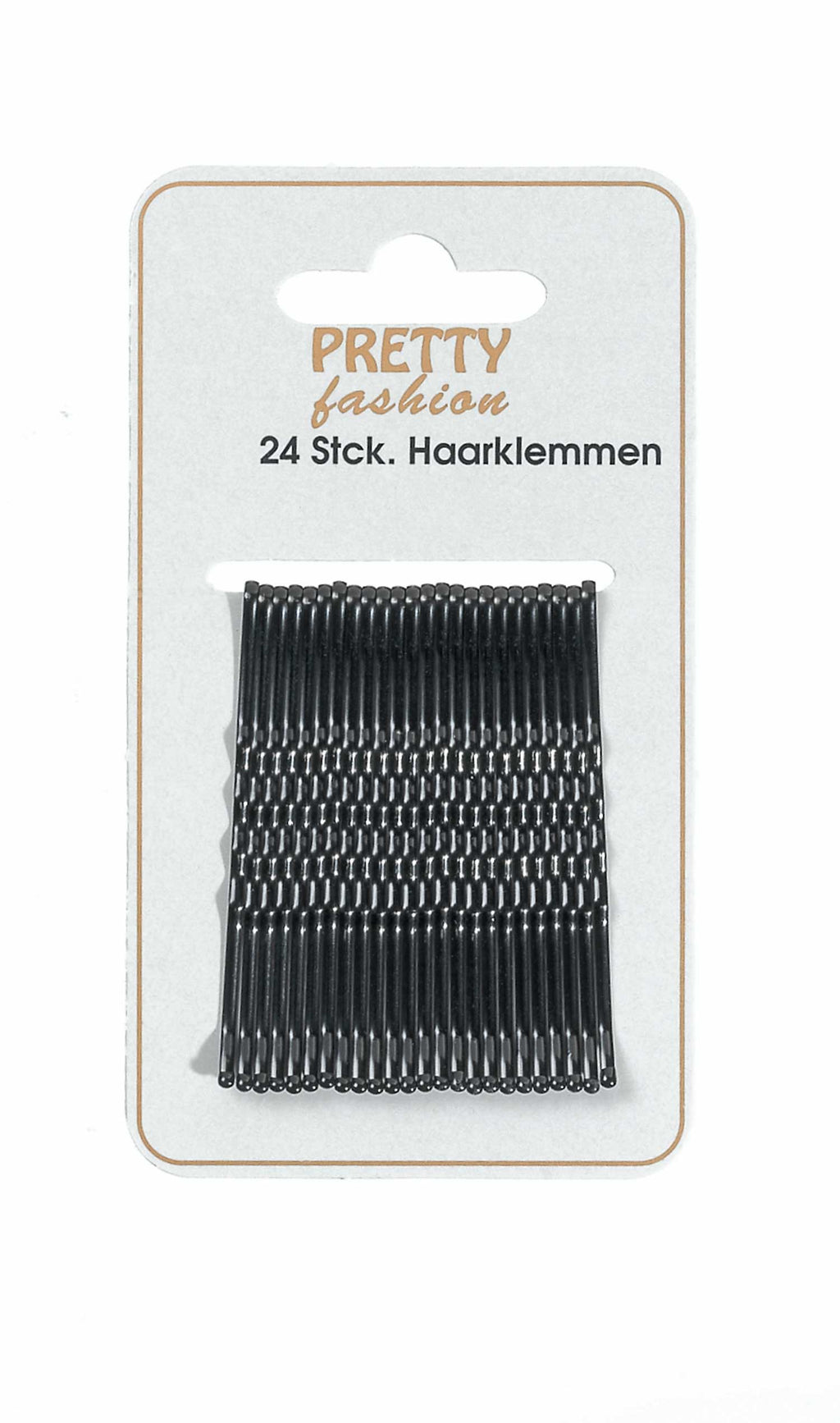 Comair Haarklemmen PF 24er 48mm sz Karte Pretty Fashion gewellt