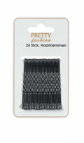 Comair Haarklemmen PF 24er 48mm sz Karte Pretty Fashion gewellt