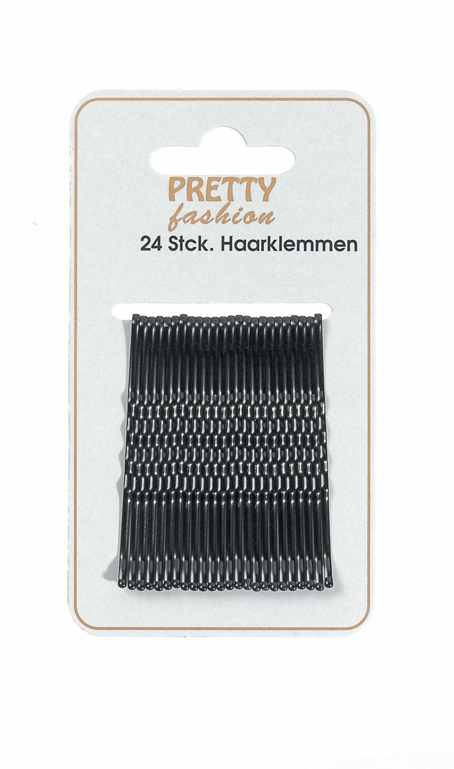 Comair Haarklemmen PF 24er 48mm sz Karte Pretty Fashion gewellt