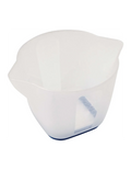 Comair Messbecher 450ml transp. blau Fuß rubberrzed