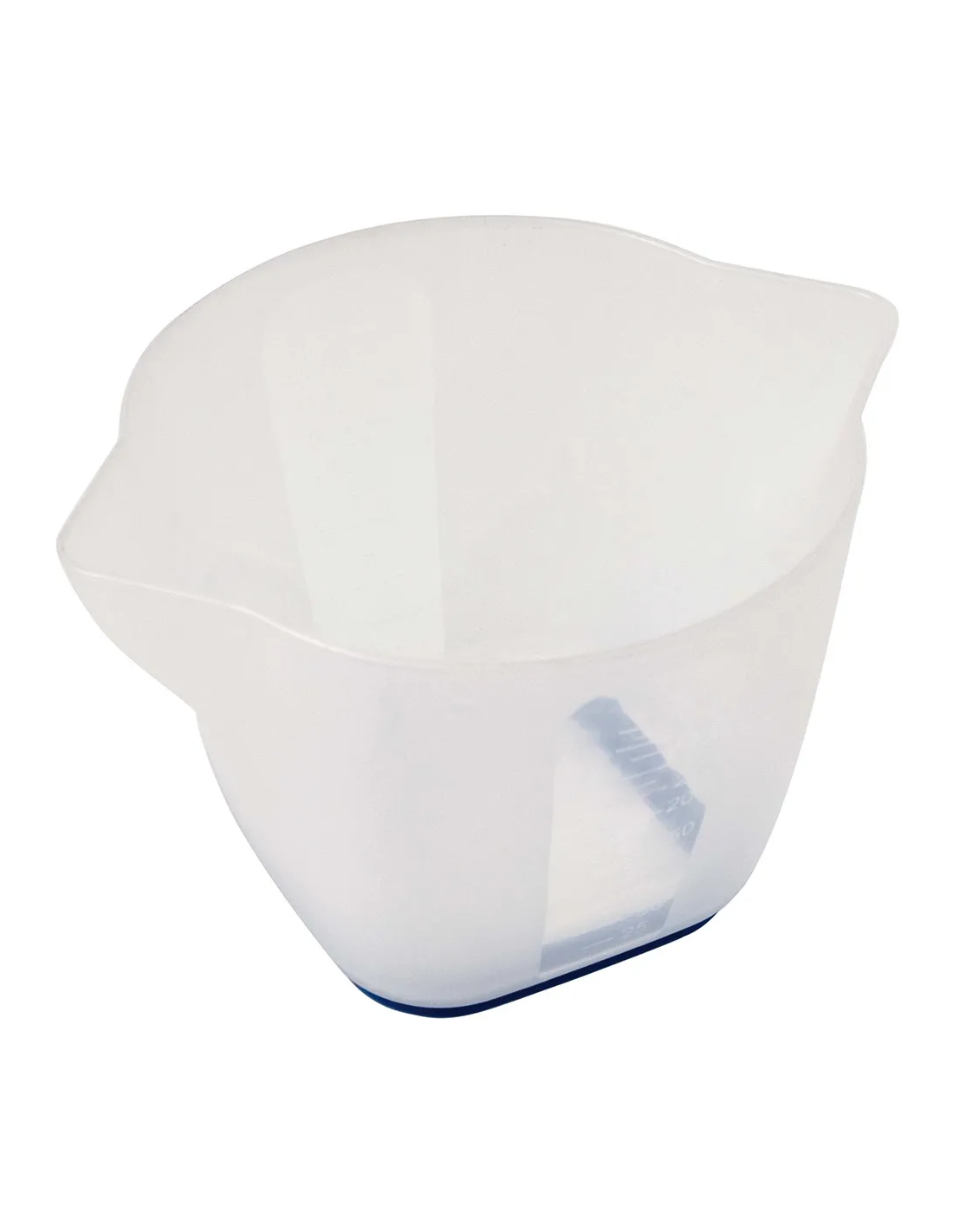 Comair Messbecher 450ml transp. blau Fuß rubberrzed