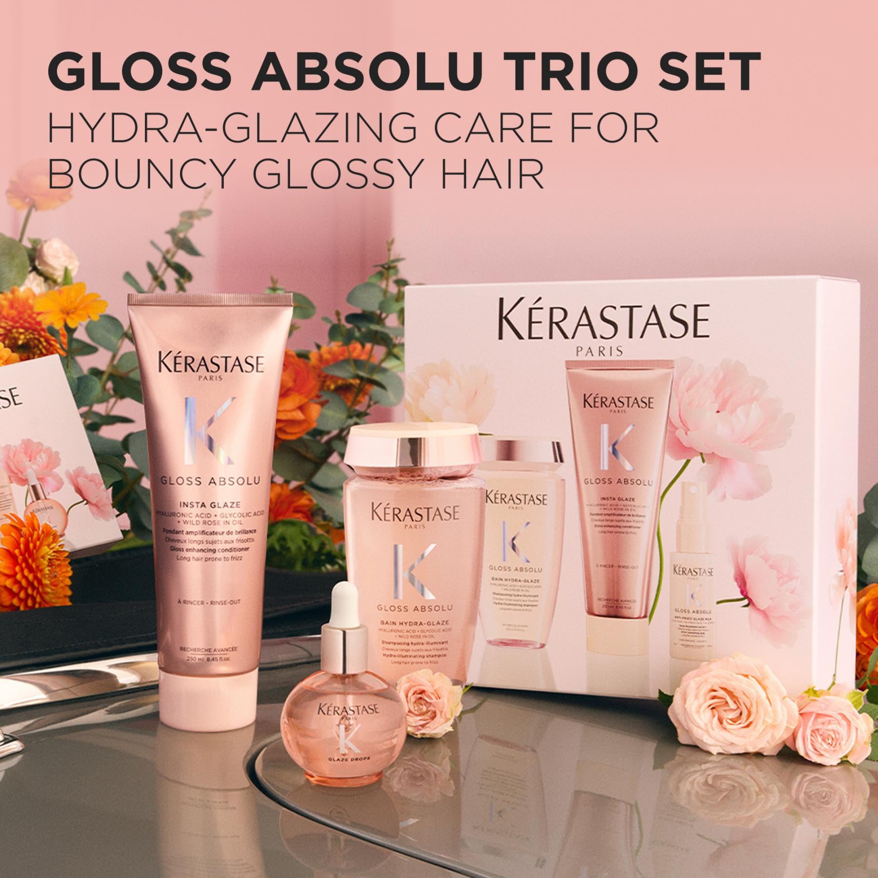 KERASTASE GLOSS TRIO SPRING 26 SET