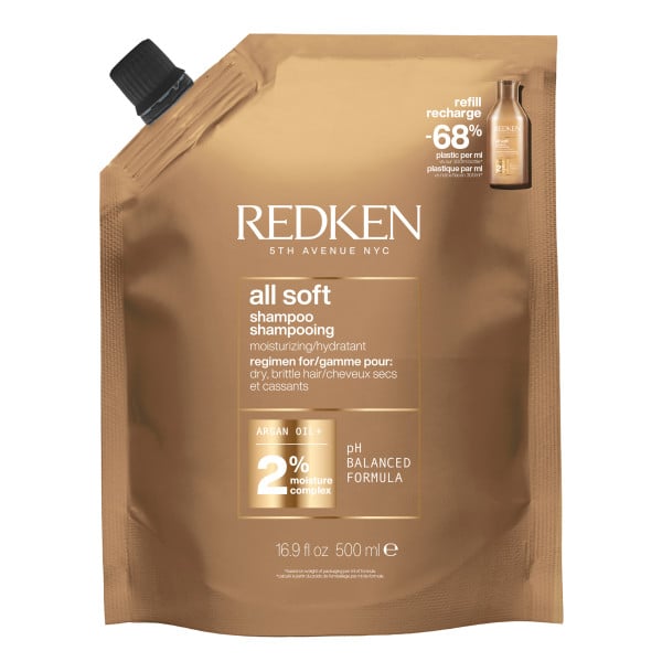 Redken All Soft Shmp Ref 500mL