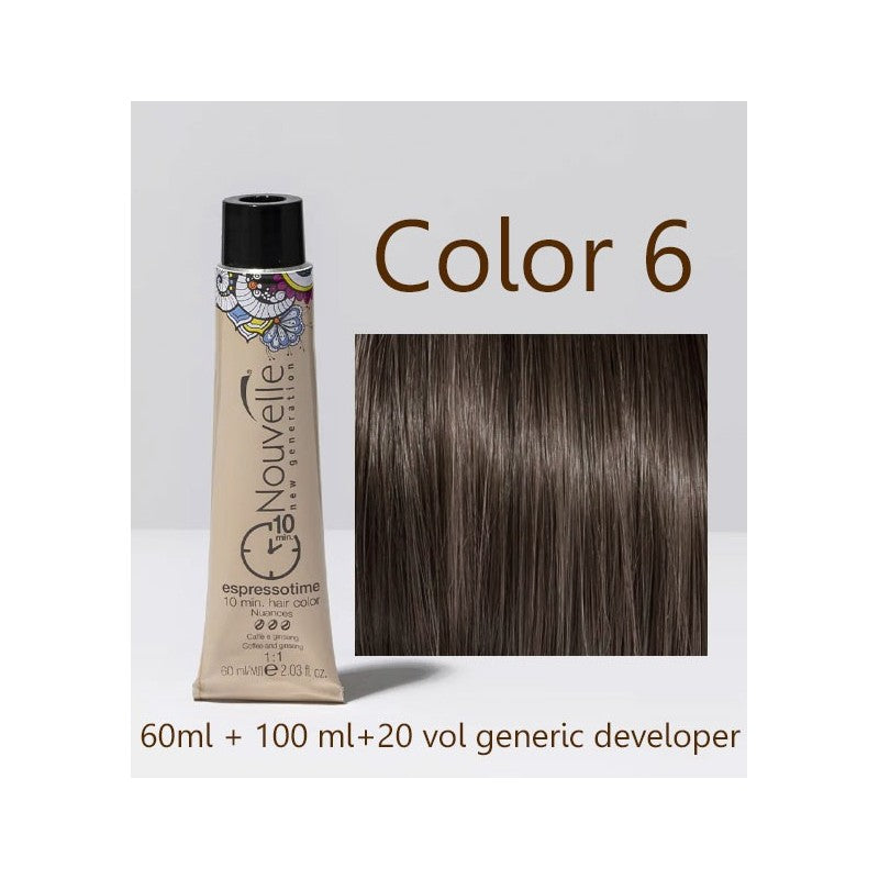 Nouvelle Espressotime 6 dunkelblond 60ml