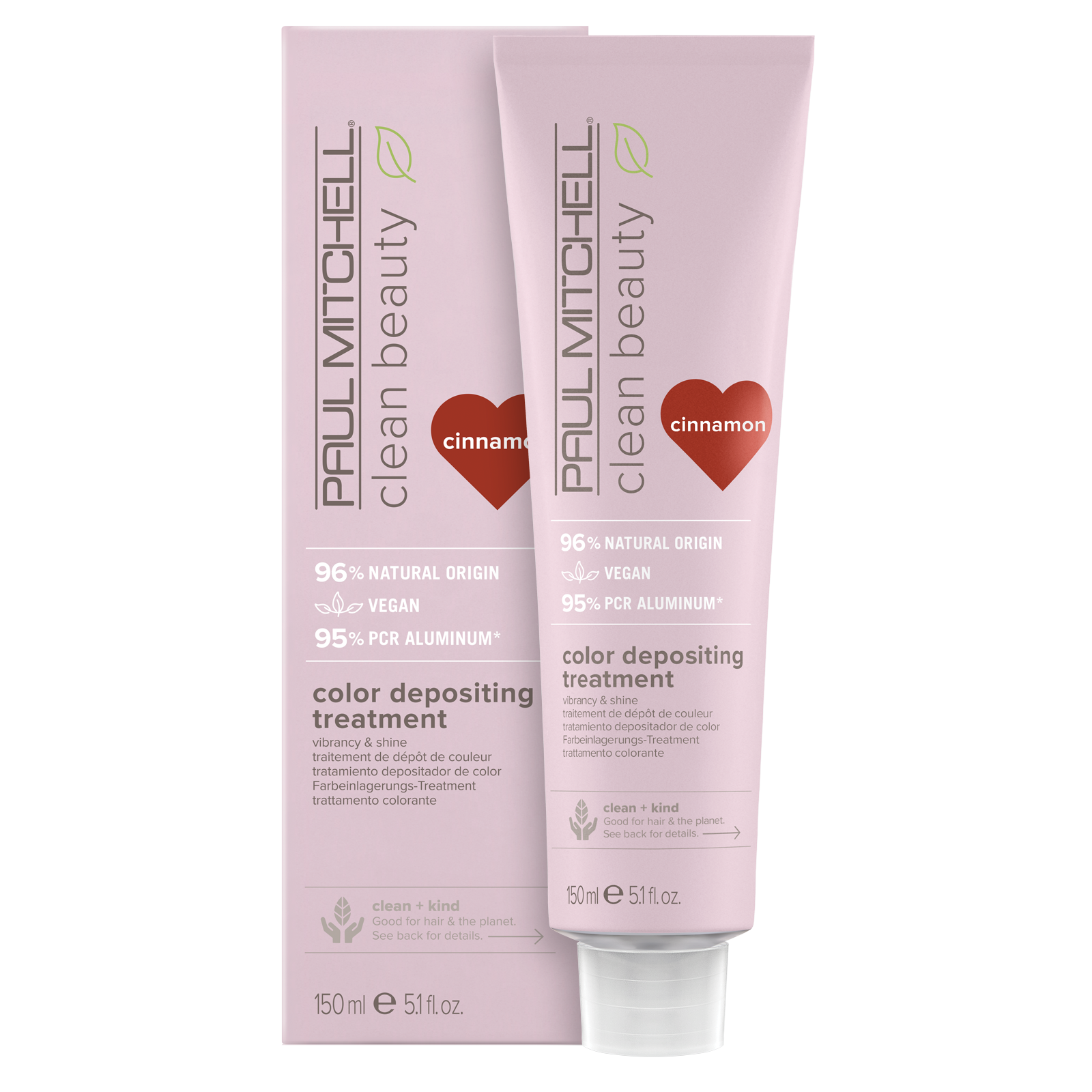 Clean Beauty Color Depositing Treatment Cinnamon 150 ml