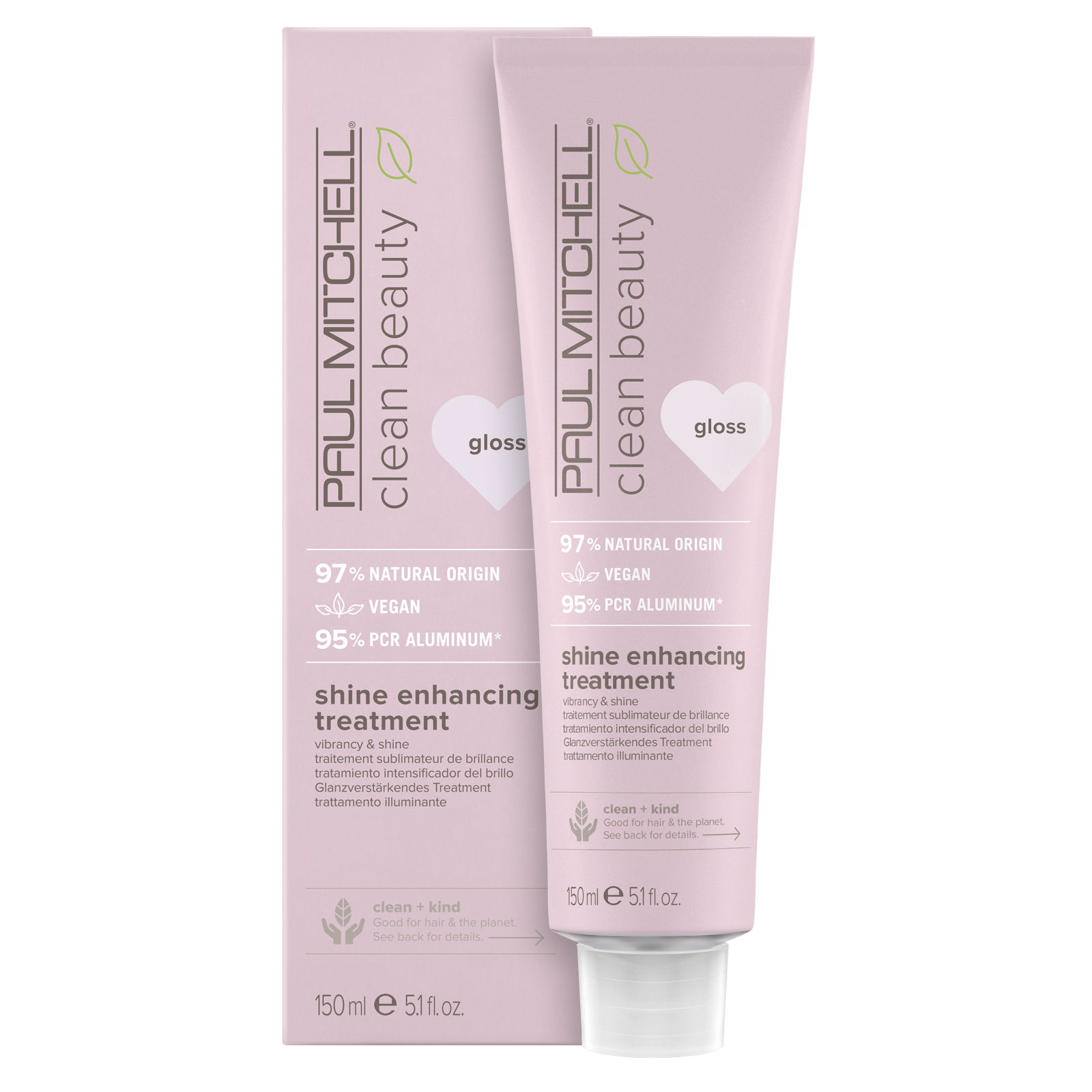 Clean Beauty Shine Enhancing Treatment Gloss 150 ml
