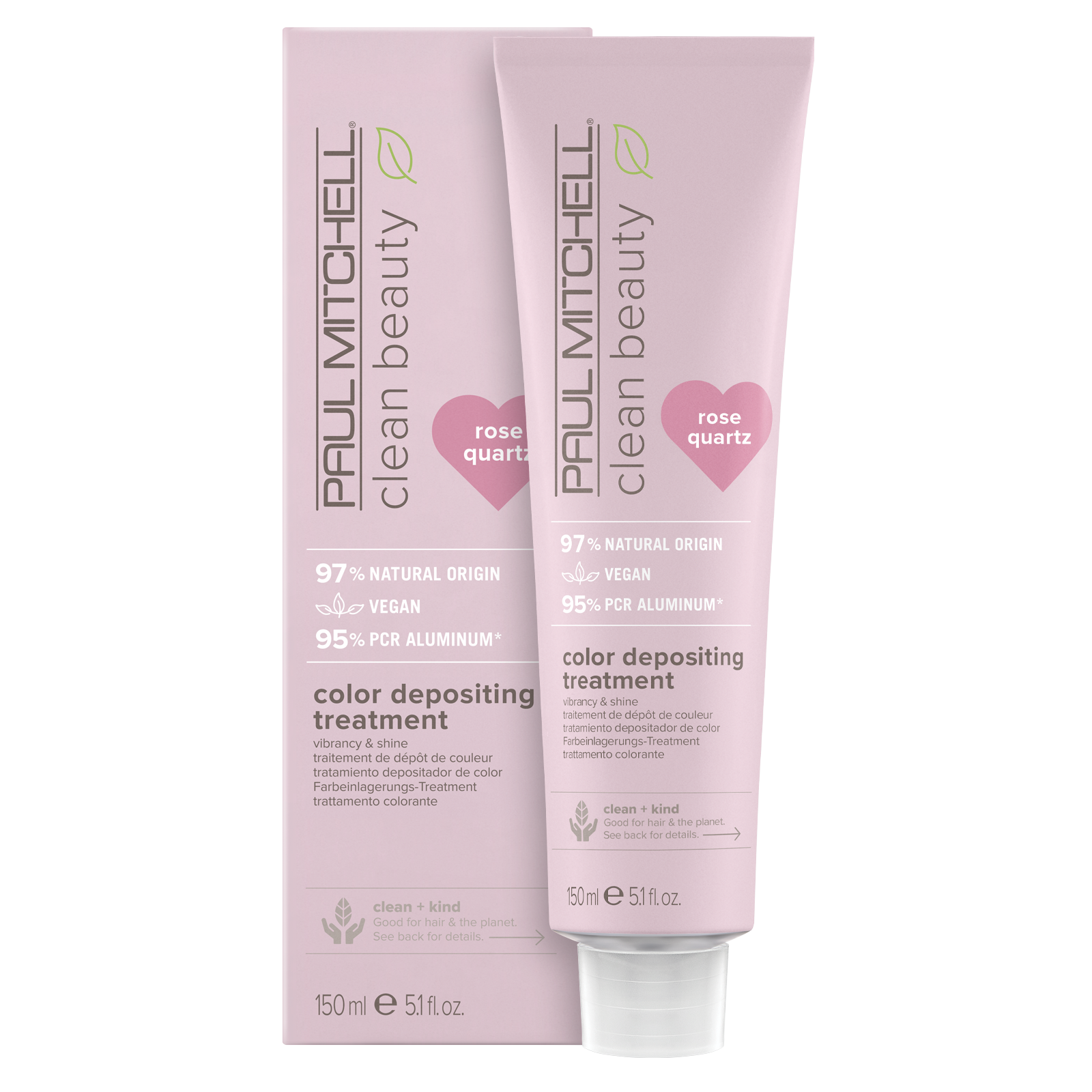 Clean Beauty Color Depositing Treatment Rose Quartz 150 ml