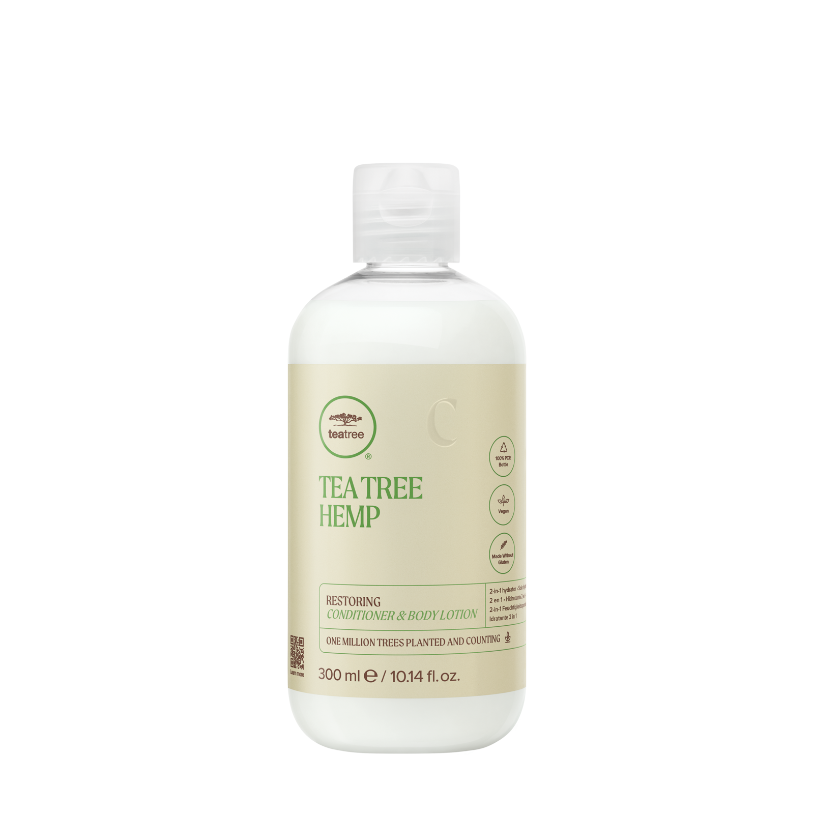 Tea Tree Hemp Restoring Conditioner & Body Lotion 300 ml